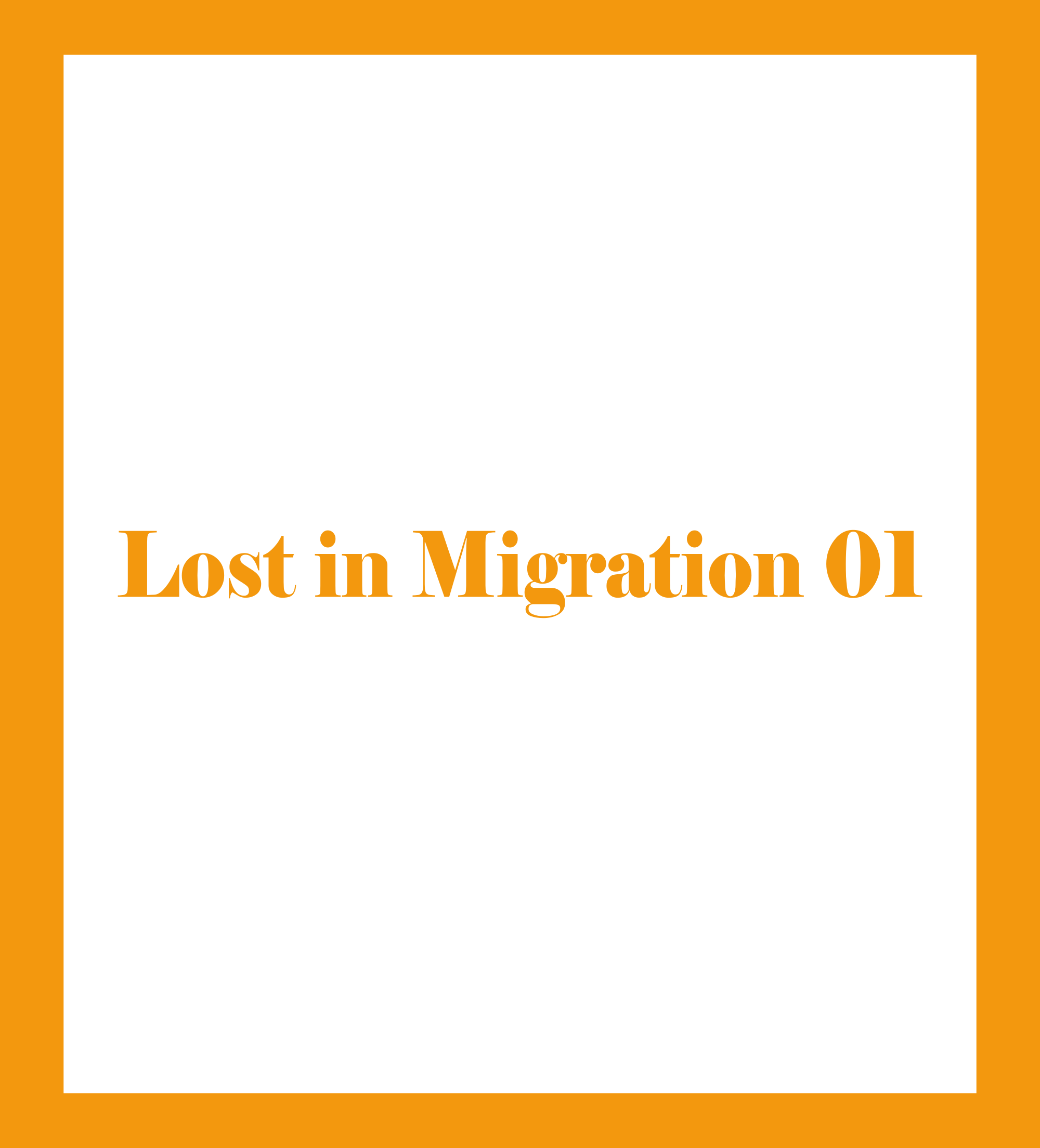 Caratula de Lost in Migration 01 