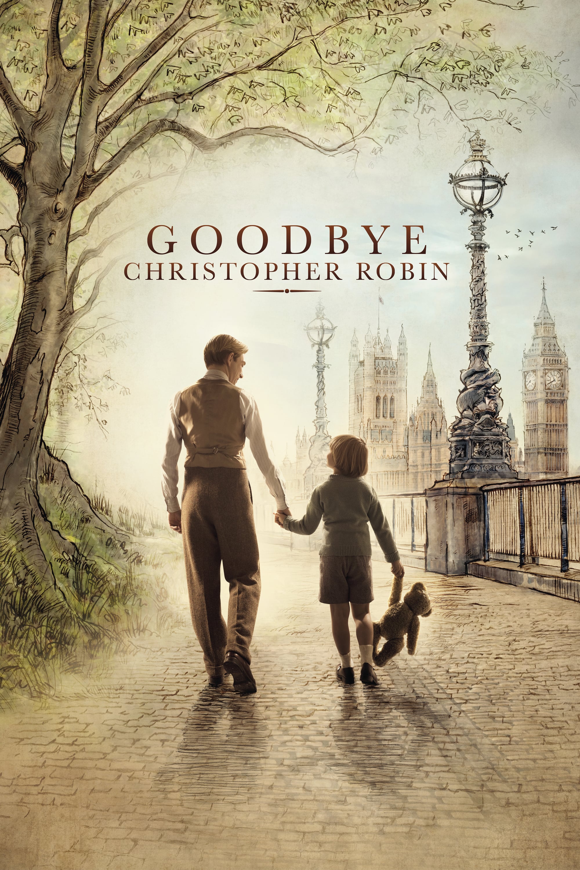 Caratula de Goodbye Christopher Robin
