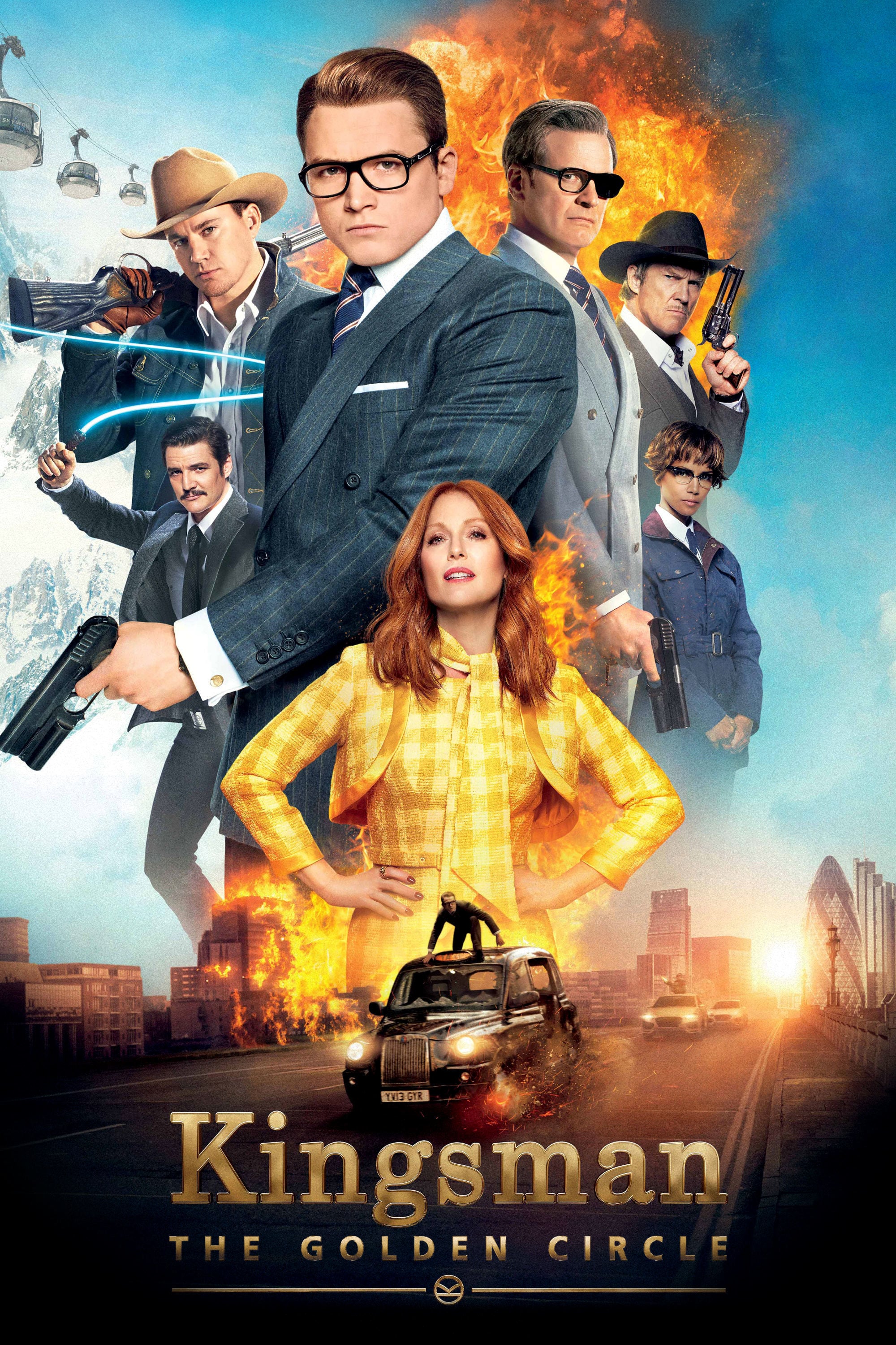 Caratula de Kingsman: The Golden Circle 