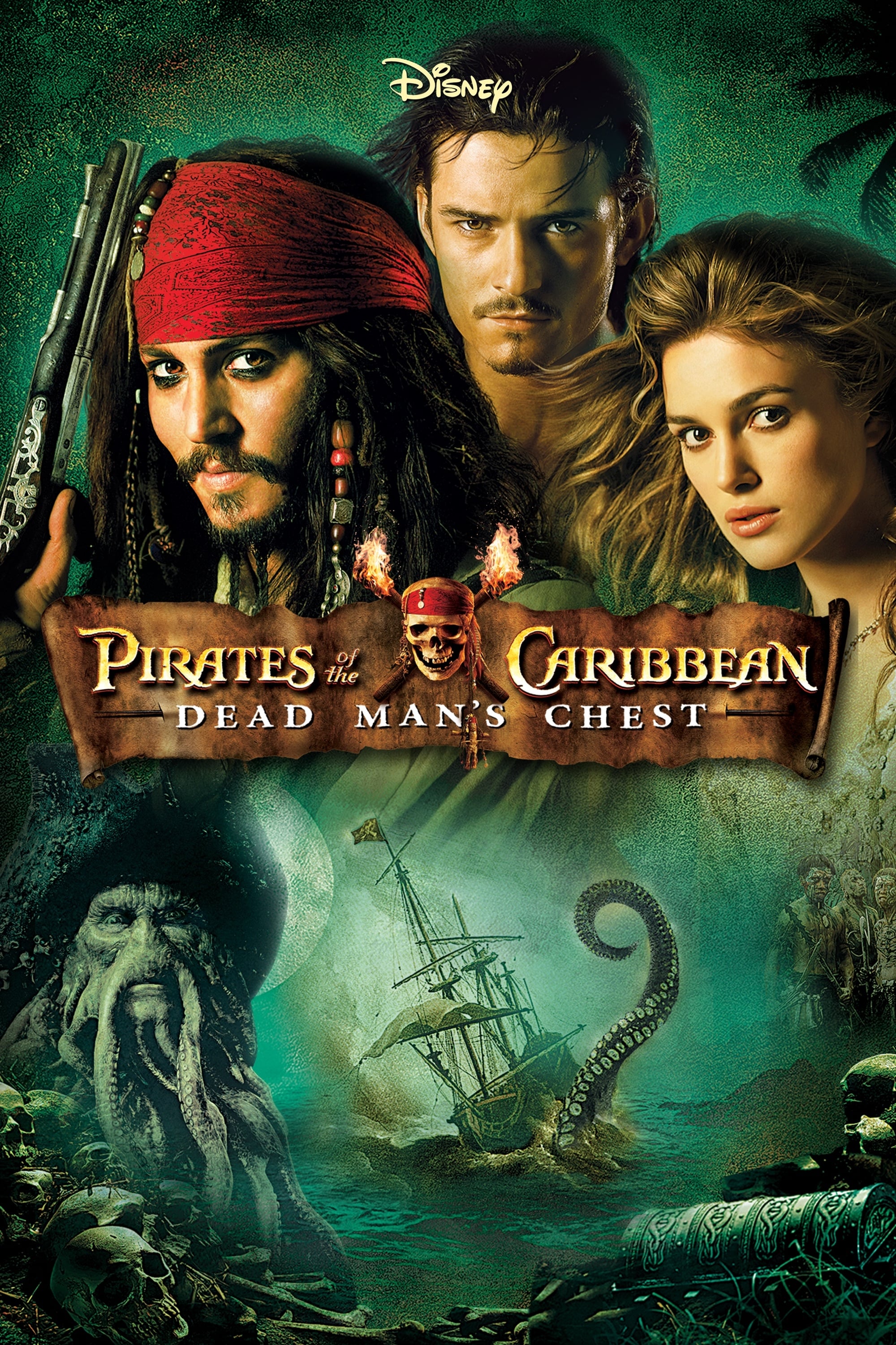 Caratula de PIRATES OF THE CARIBBEAN: DEAD MANS CHEST 