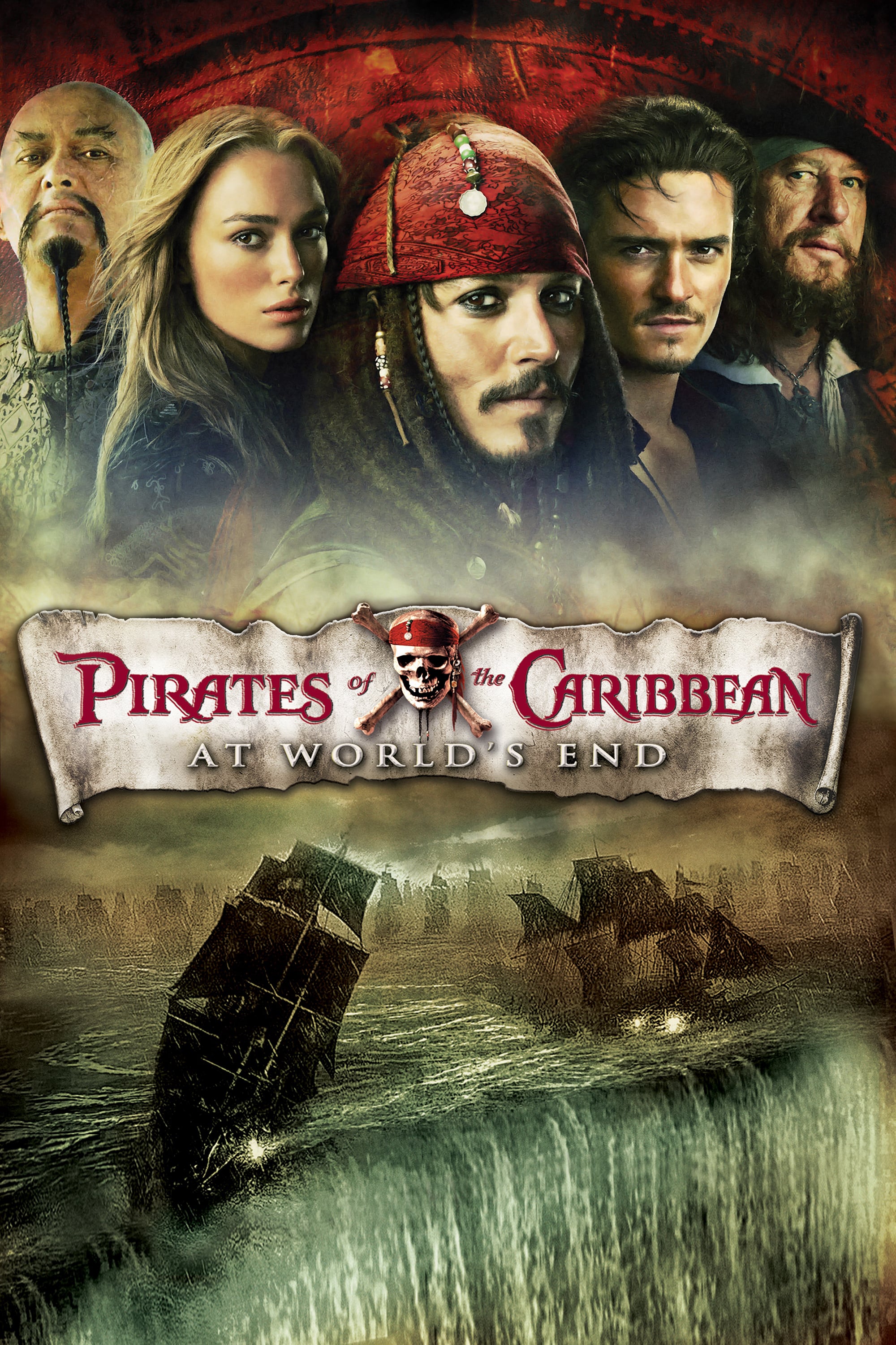 Caratula de PIRATES OF THE CARIBBEAN: AT WORLDS END