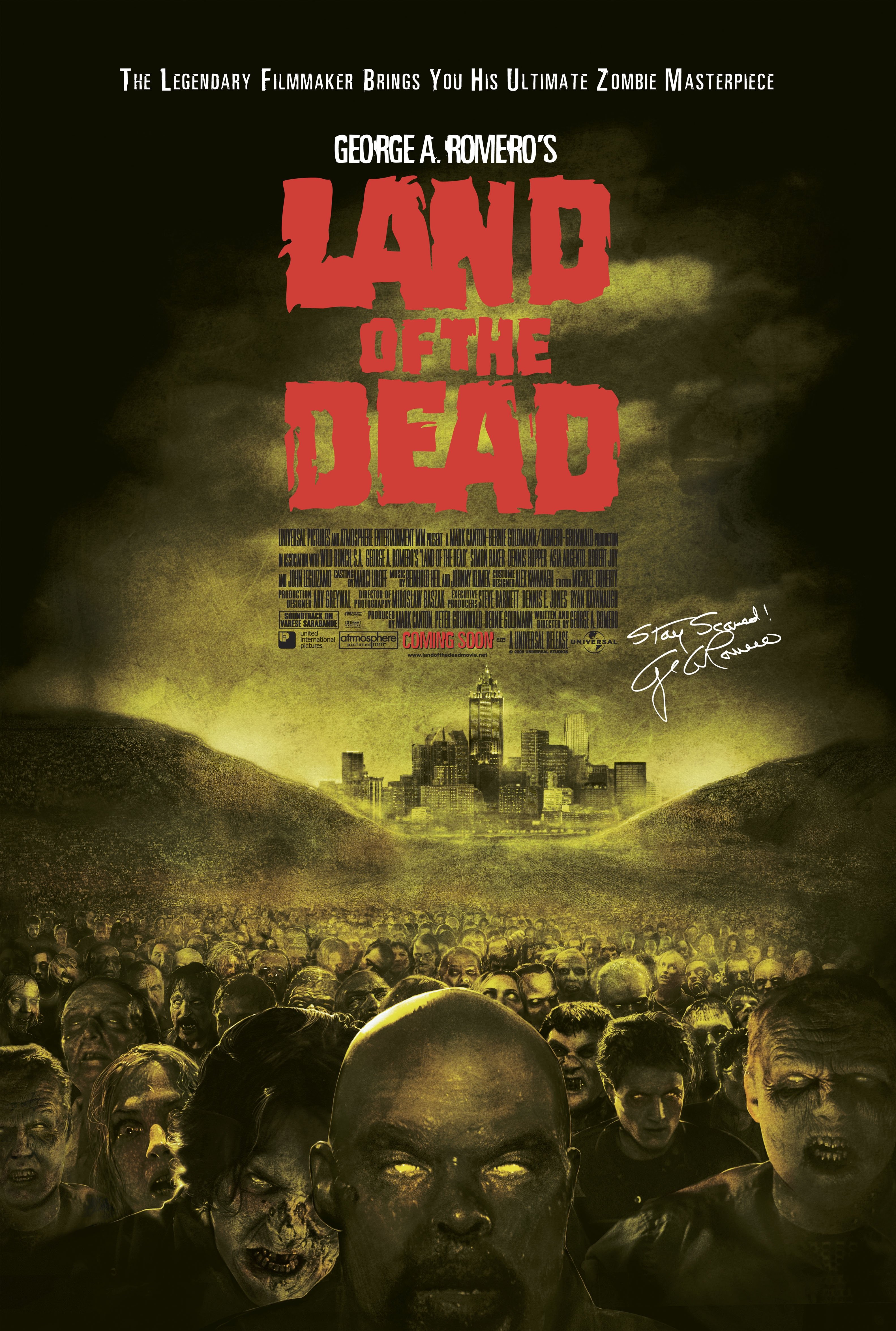 Caratula de LAND OF THE DEAD 