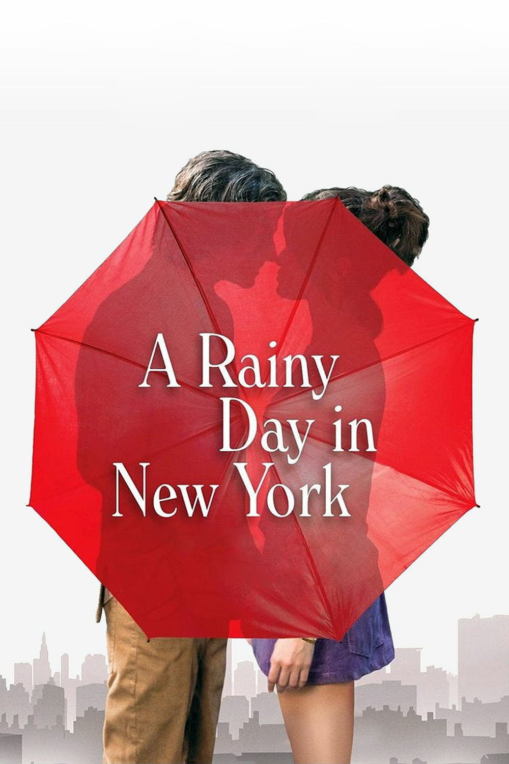 Caratula de A RAINY DAY IN NEW YORK 