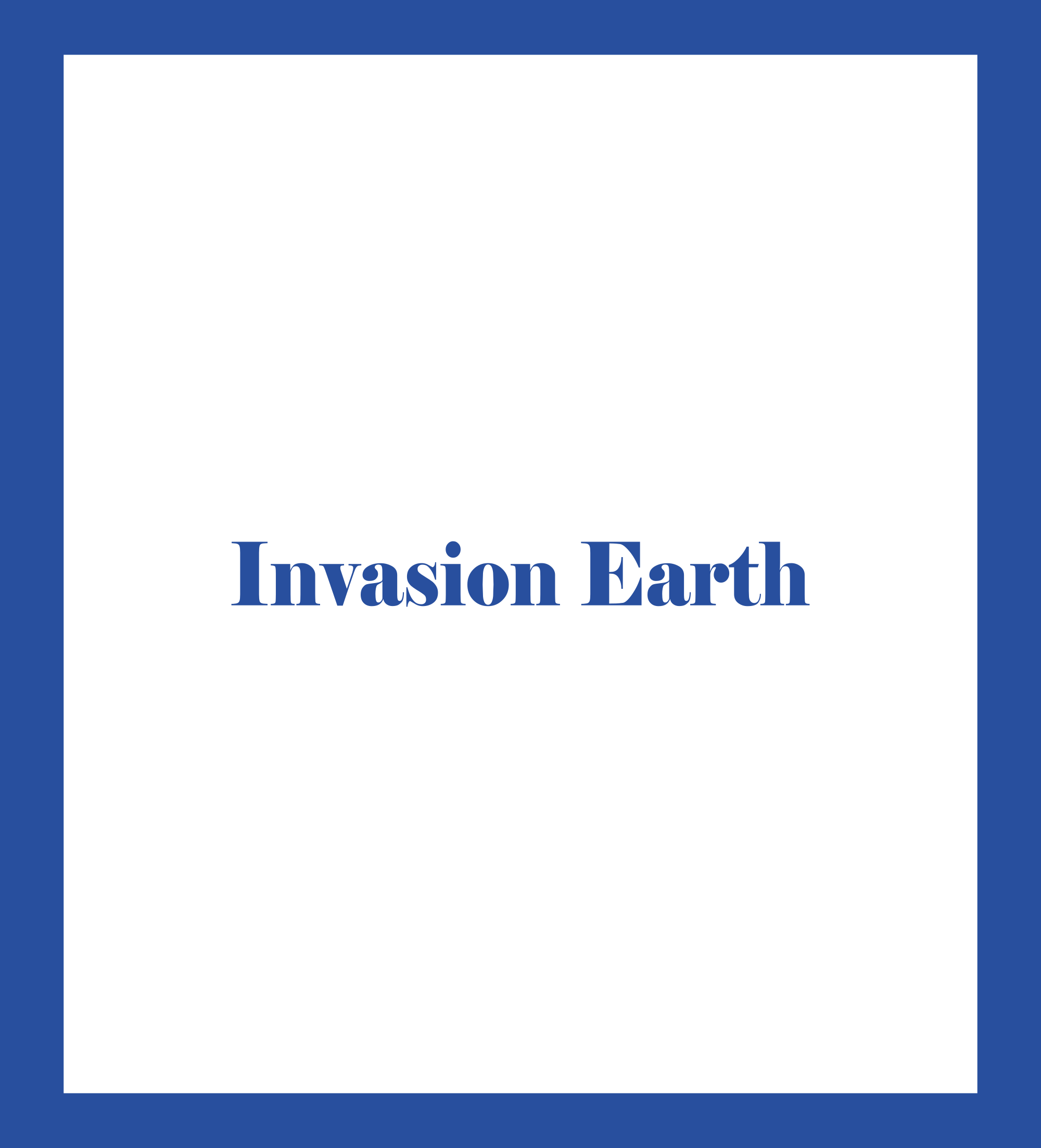 Caratula de Invasion Earth 