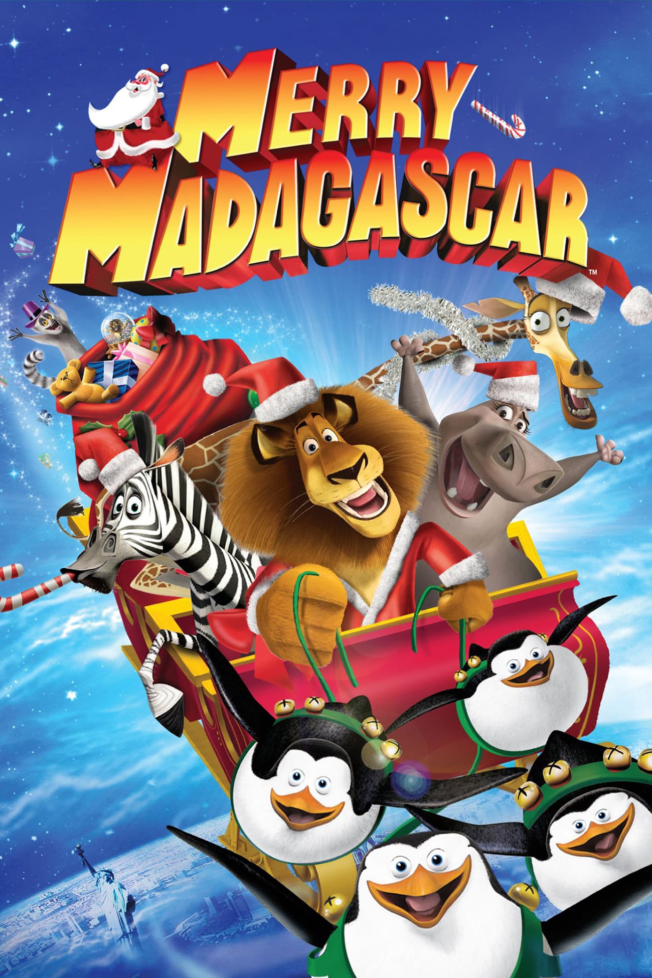Caratula de MERRY MADAGASCAR