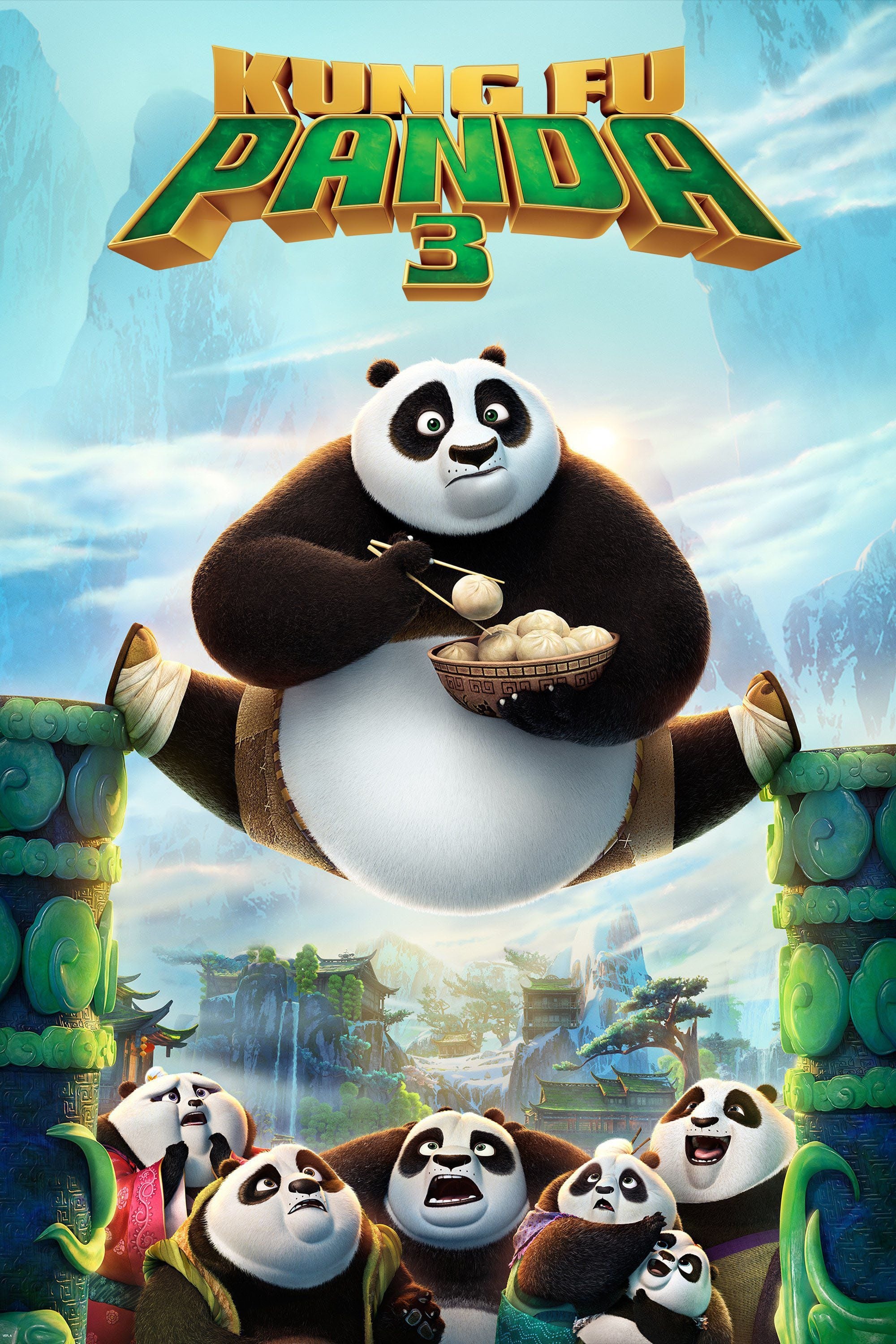 Caratula de Kung Fu Panda 3 