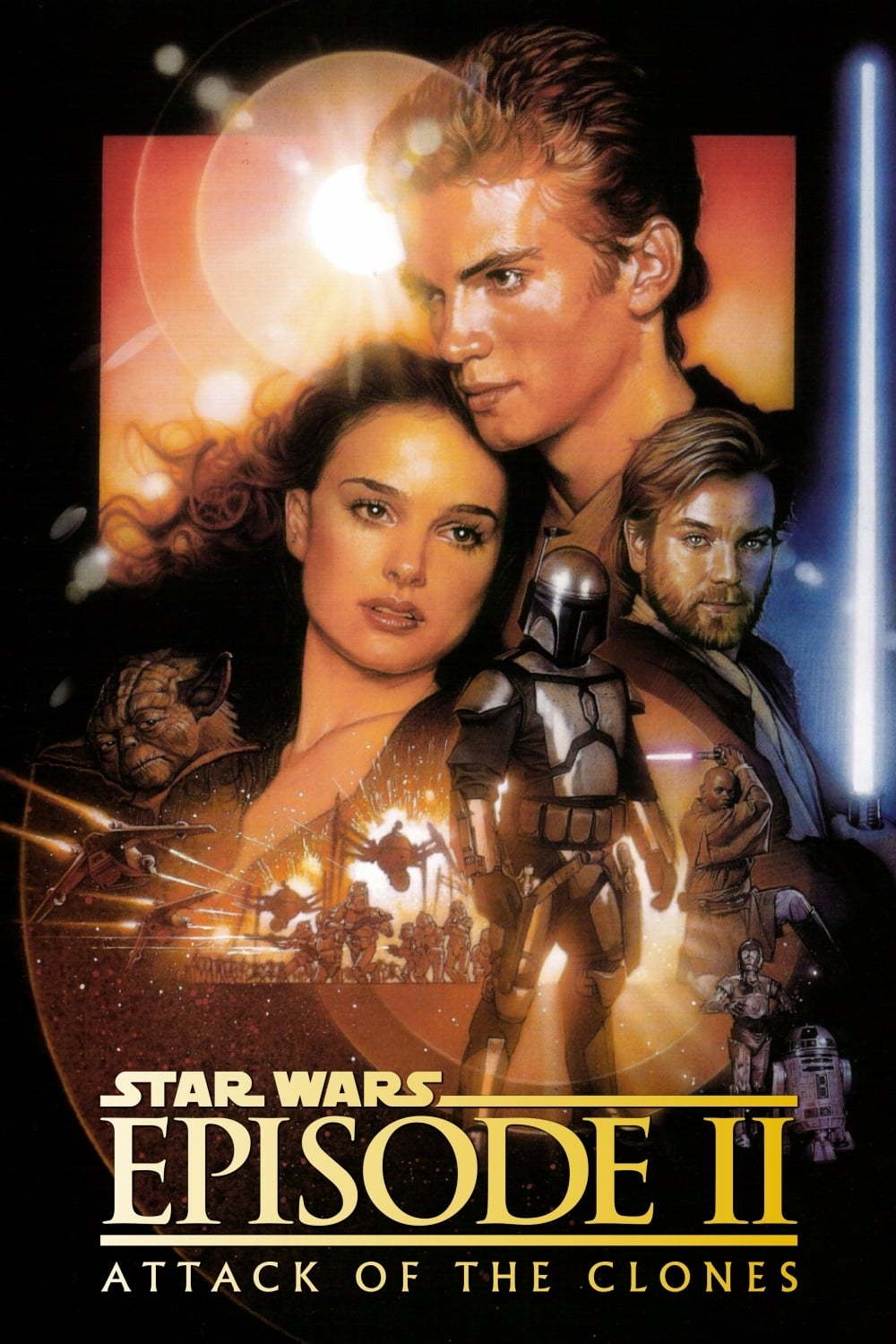 Caratula de Star Wars Episode II: Attack of the Clones 
