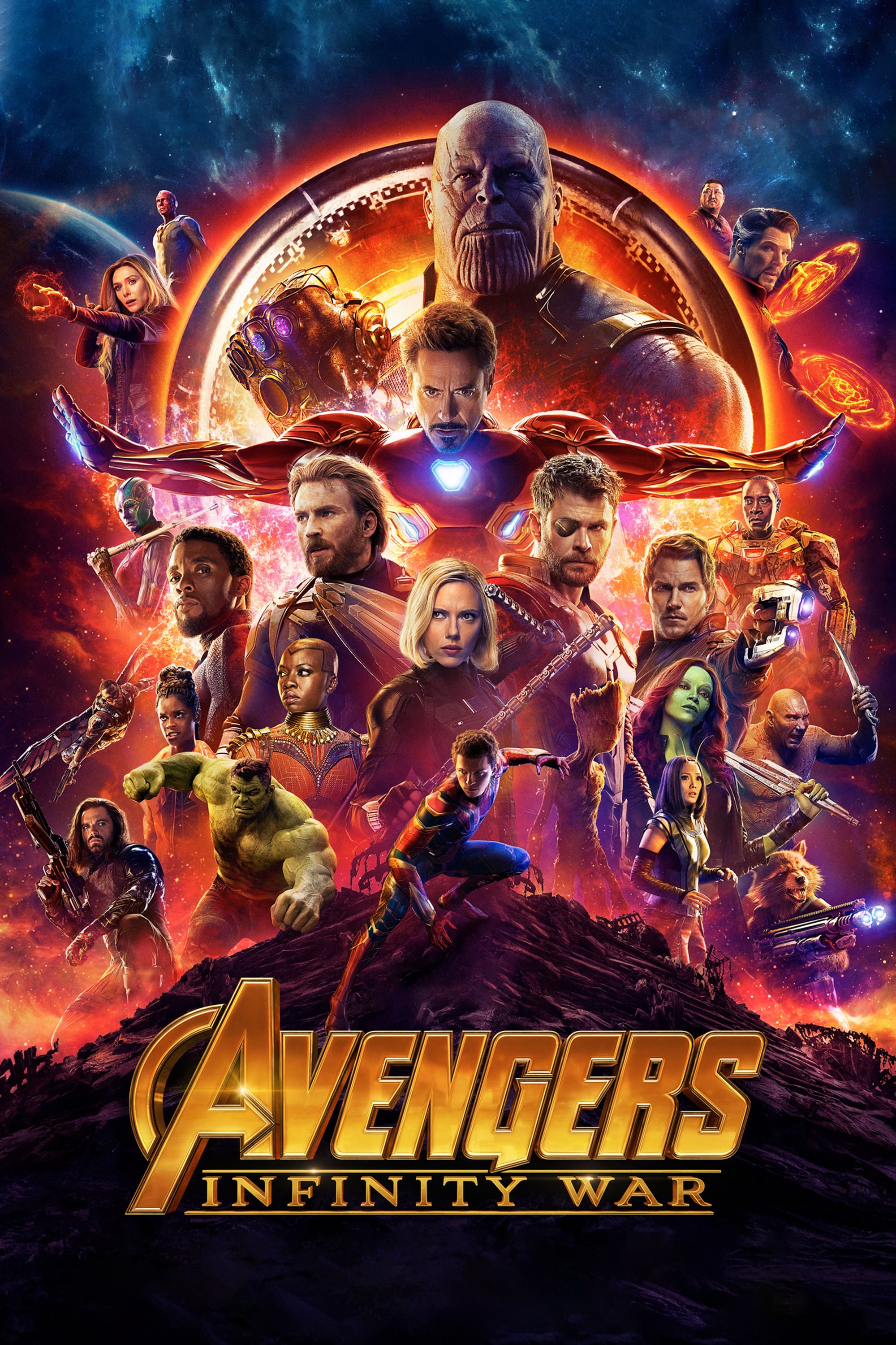 Caratula de AVENGERS: INFINITY WAR 