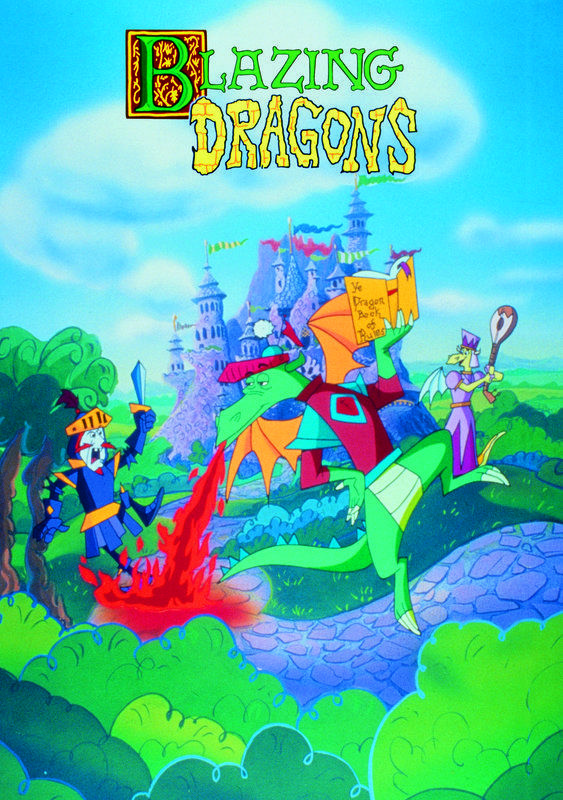 Caratula de Blazing Dragons