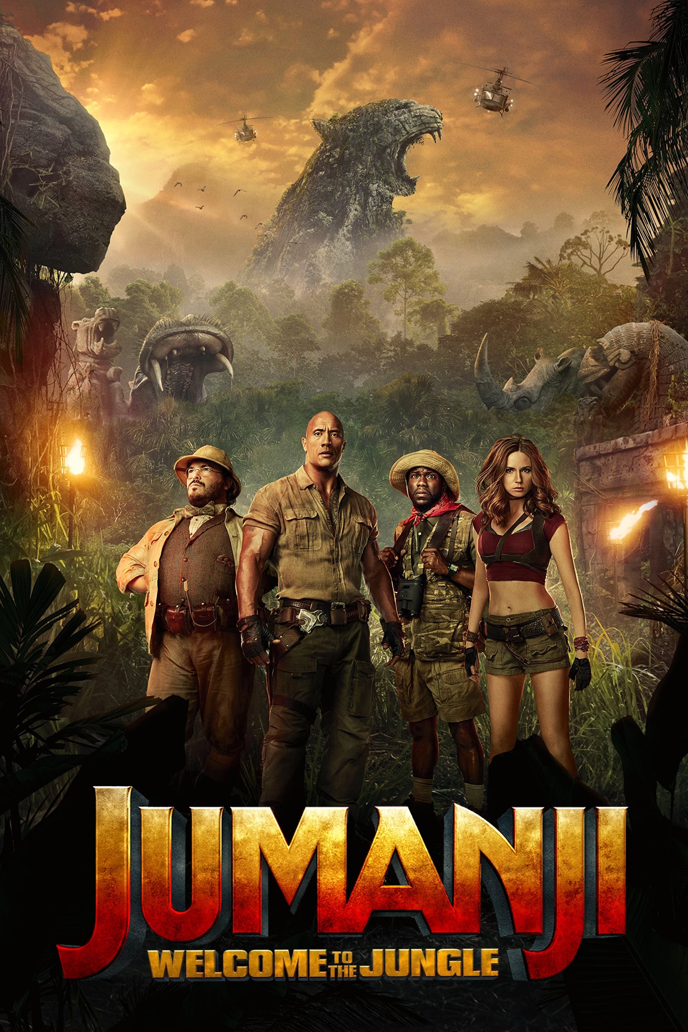 Caratula de JUMANJI: WELCOME TO THE JUNGLE 