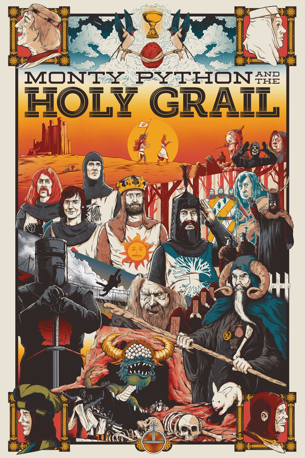 Caratula de Monty Python and the Holy Grail 