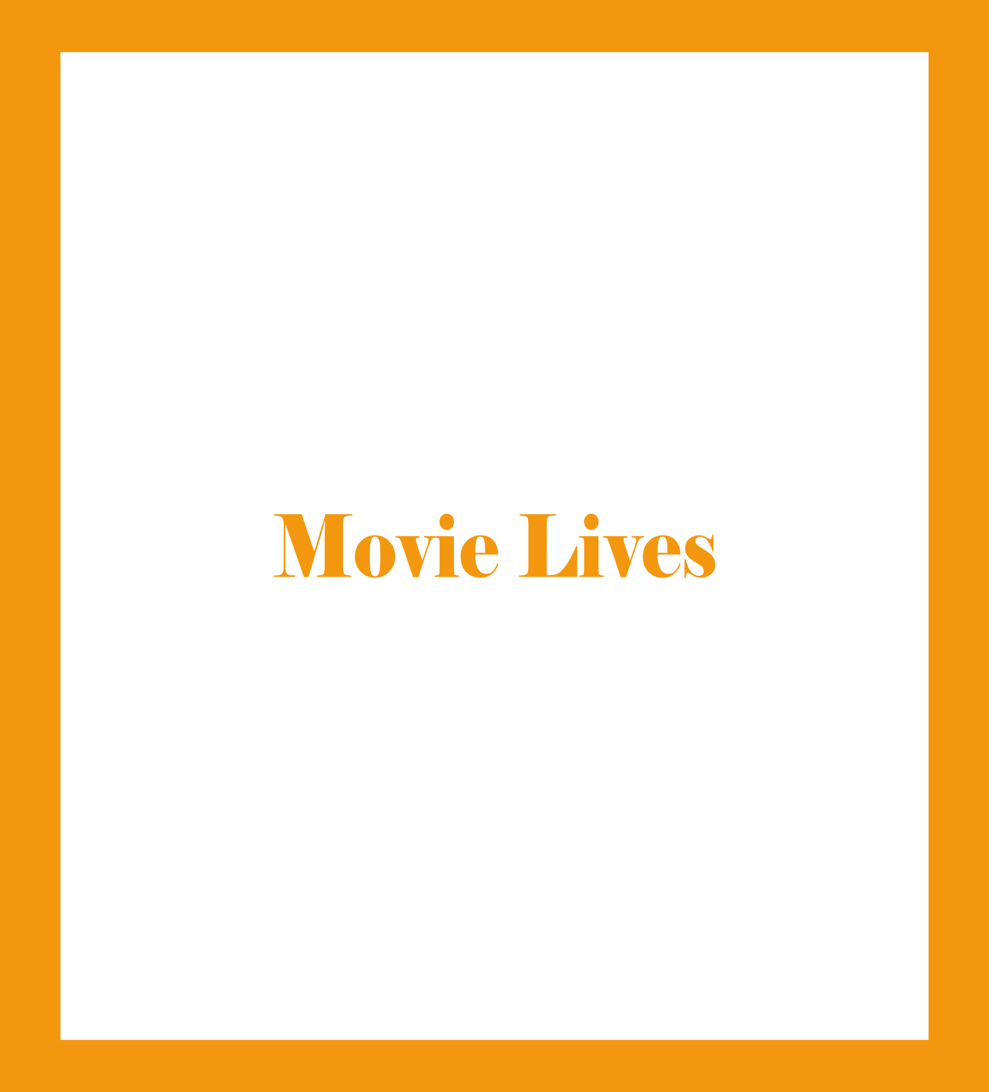 Caratula de Movie Lives