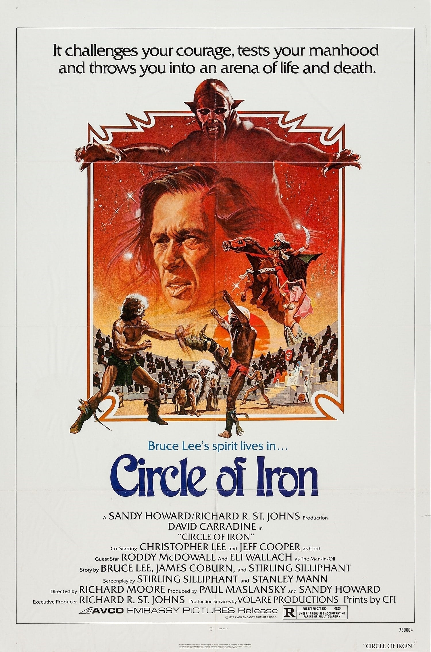 Caratula de Circle of Iron 