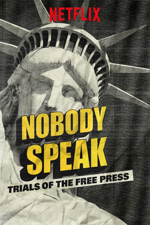 Caratula de Nobody Speak: Trials of the Free Press 