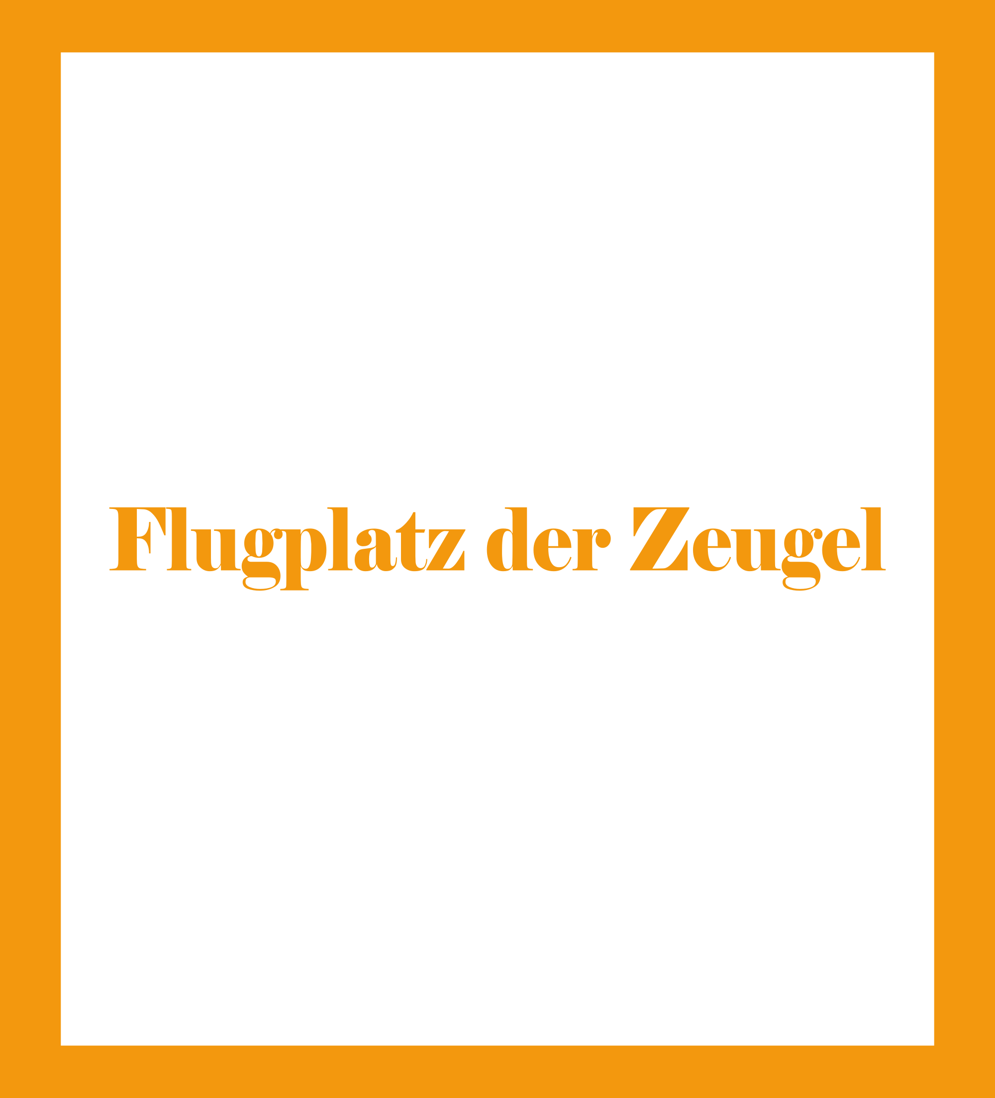 Caratula de Flugplatz der Zeugel
