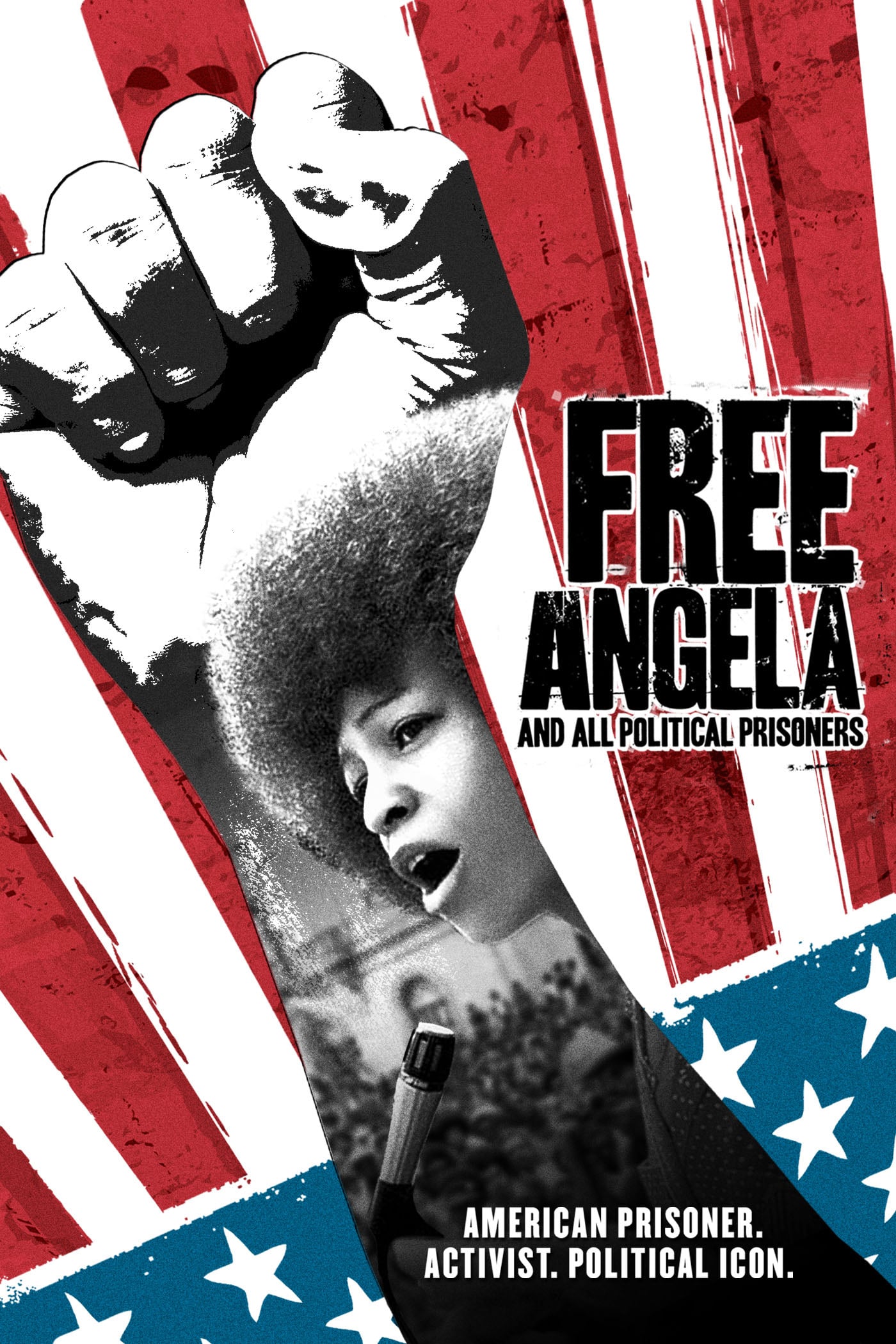 Caratula de Free Angela and All Political Prisoners 