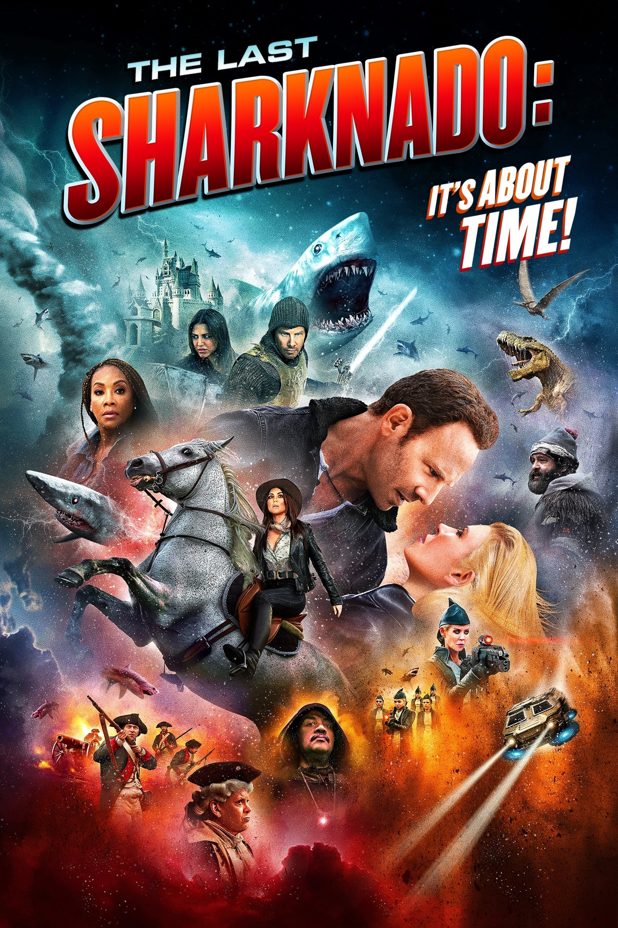 Caratula de The Last Sharknado: It’s About Time