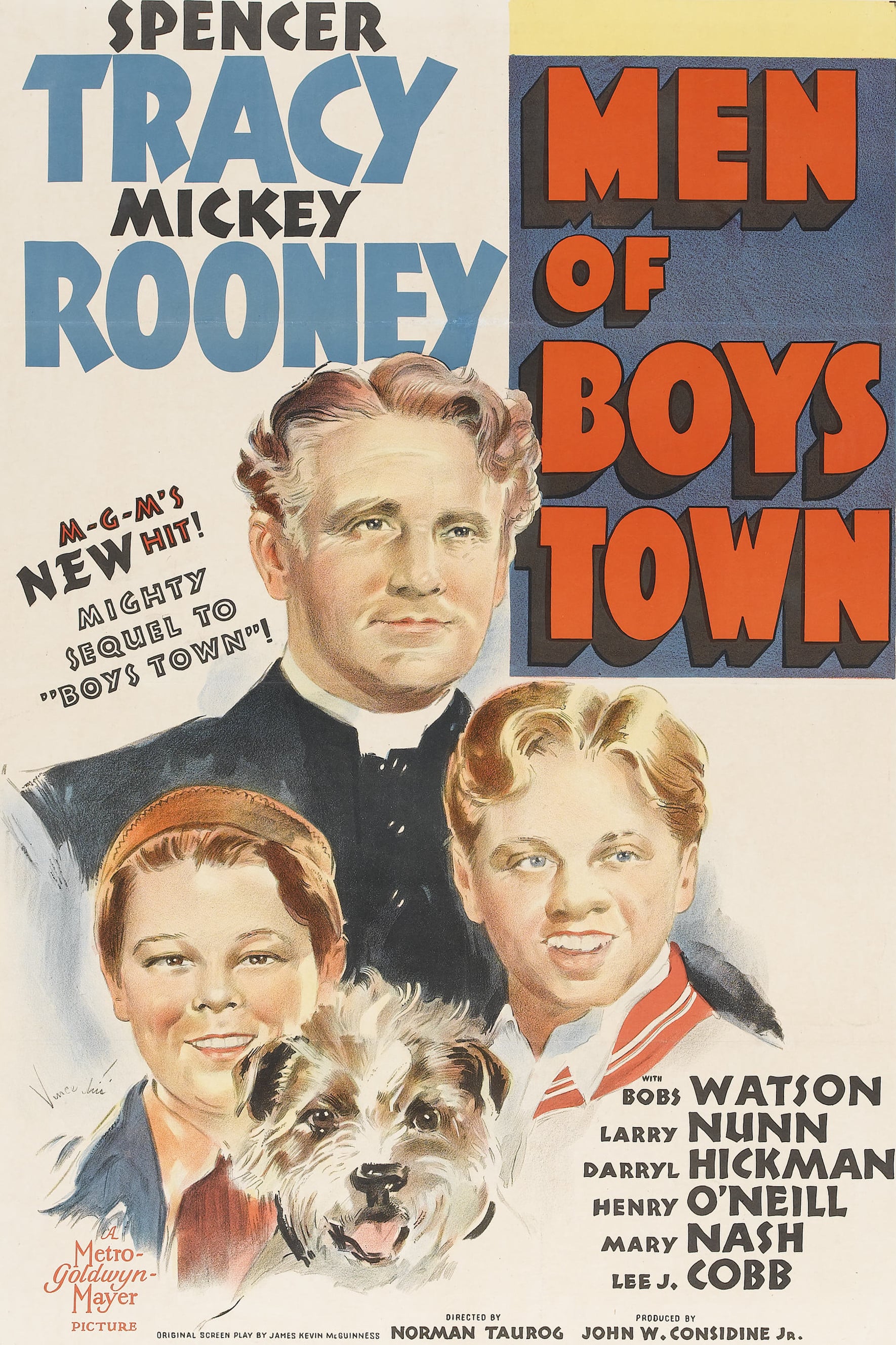 Caratula de Men of Boys Town 