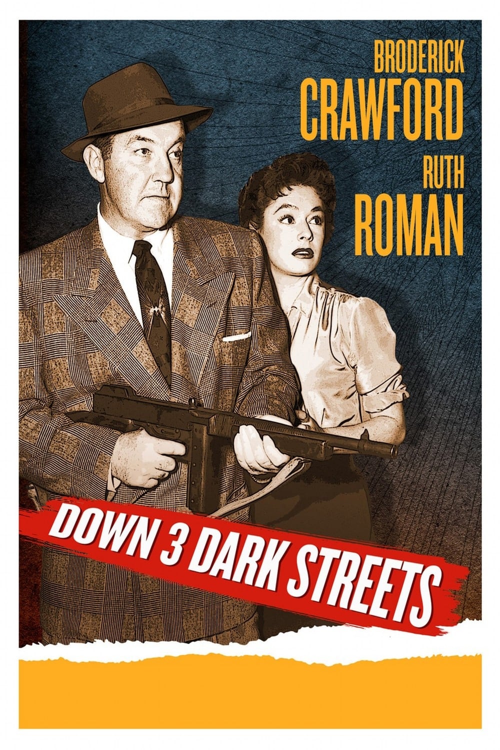 Caratula de Down Three Dark Streets 
