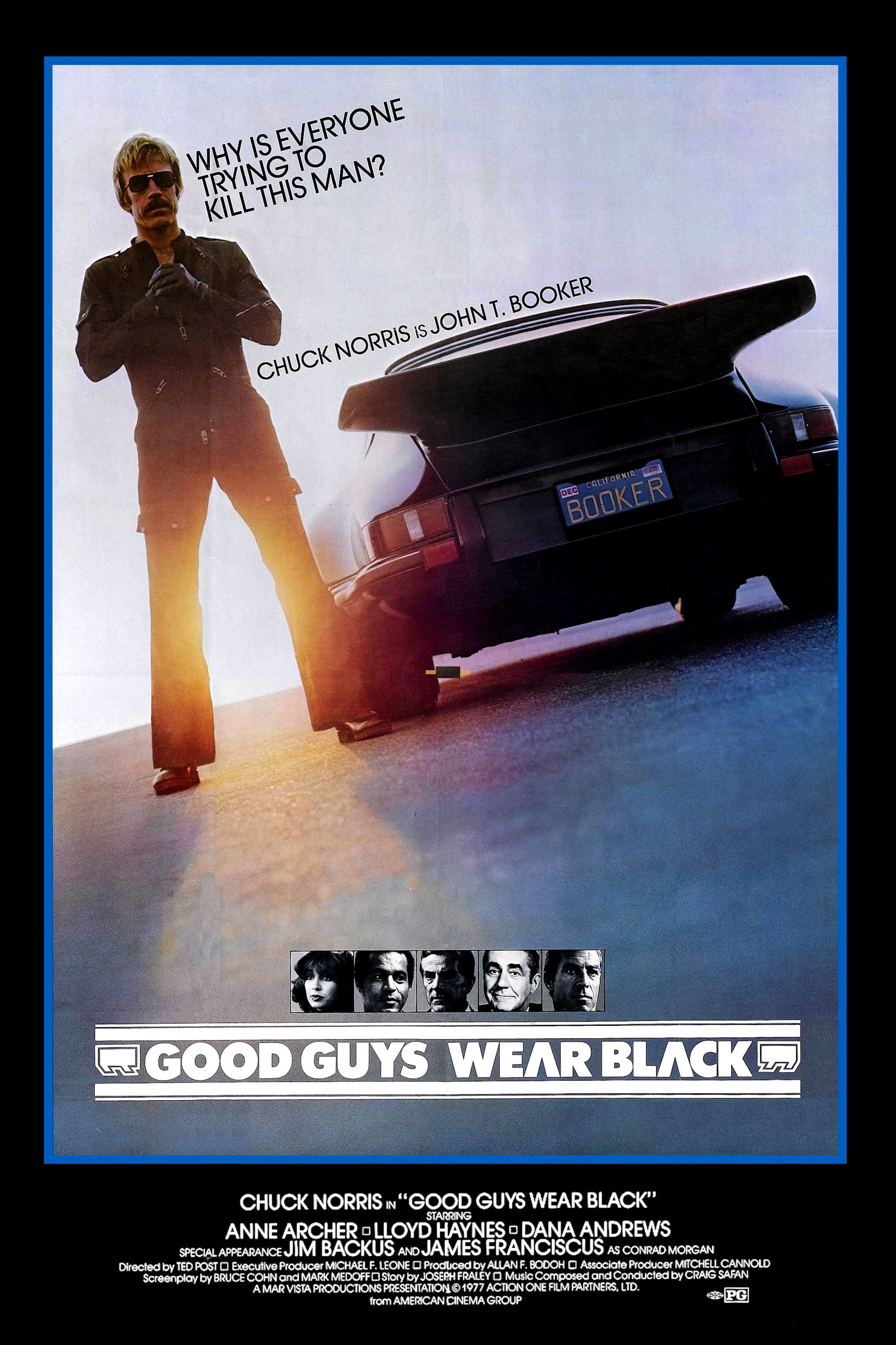 Caratula de Good Guys Wear Black