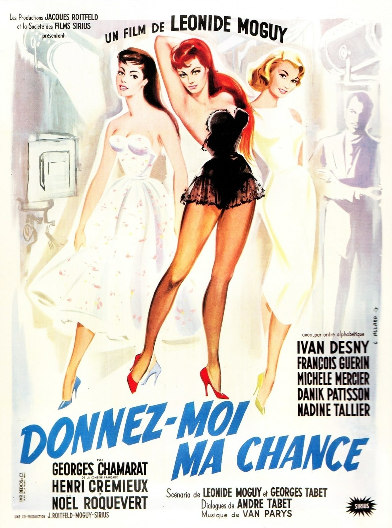 Caratula de Donnez-moi ma chance 
