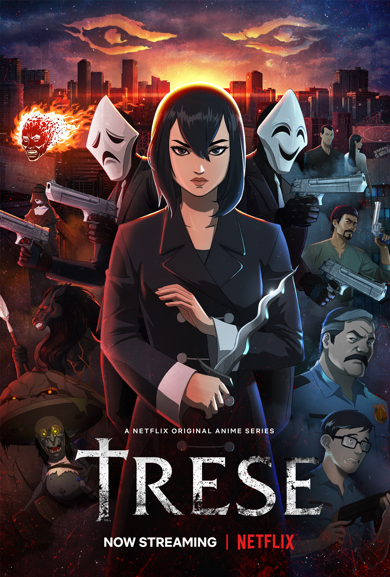 Caratula de TRESE