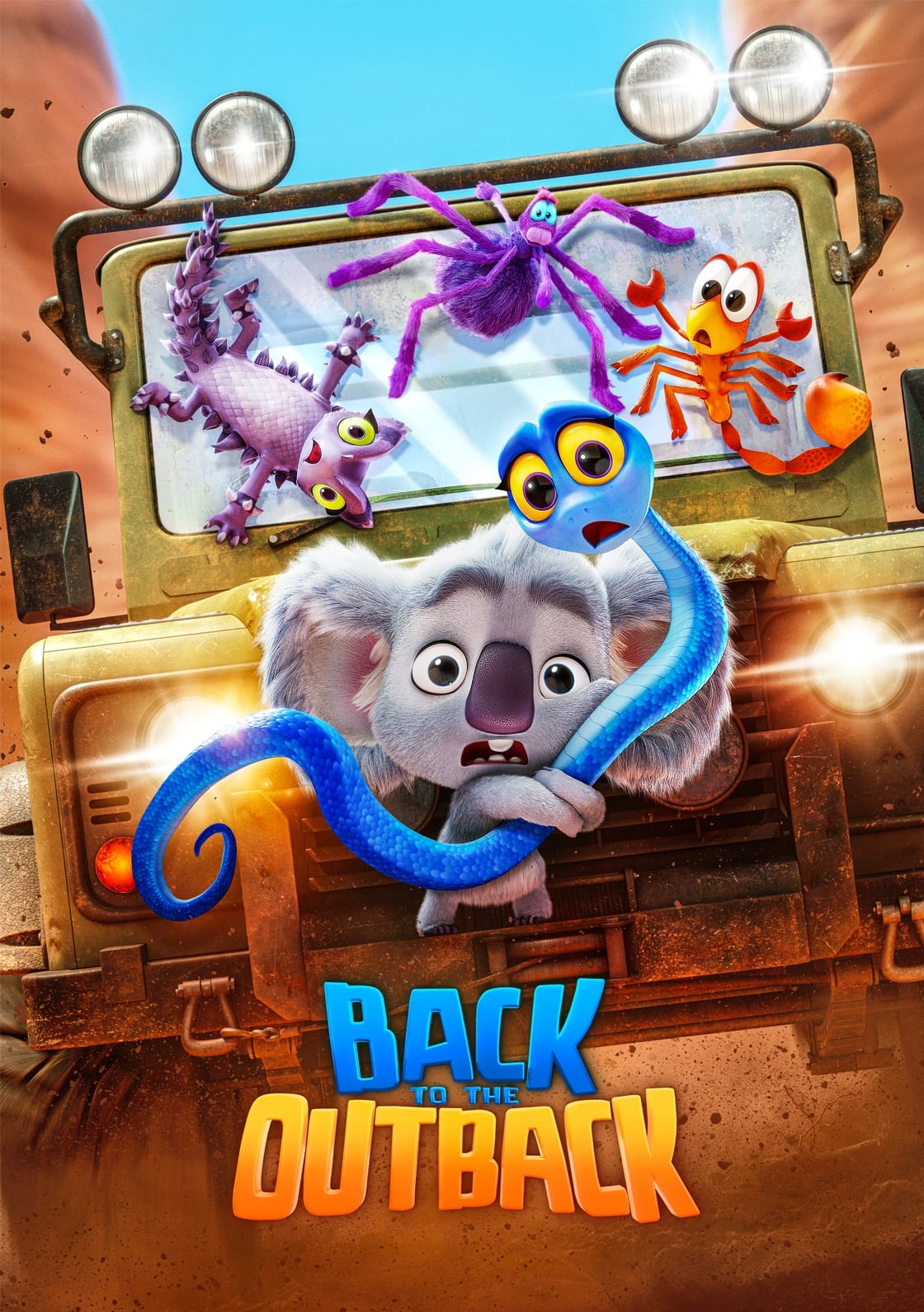 Caratula de Back to the Outback