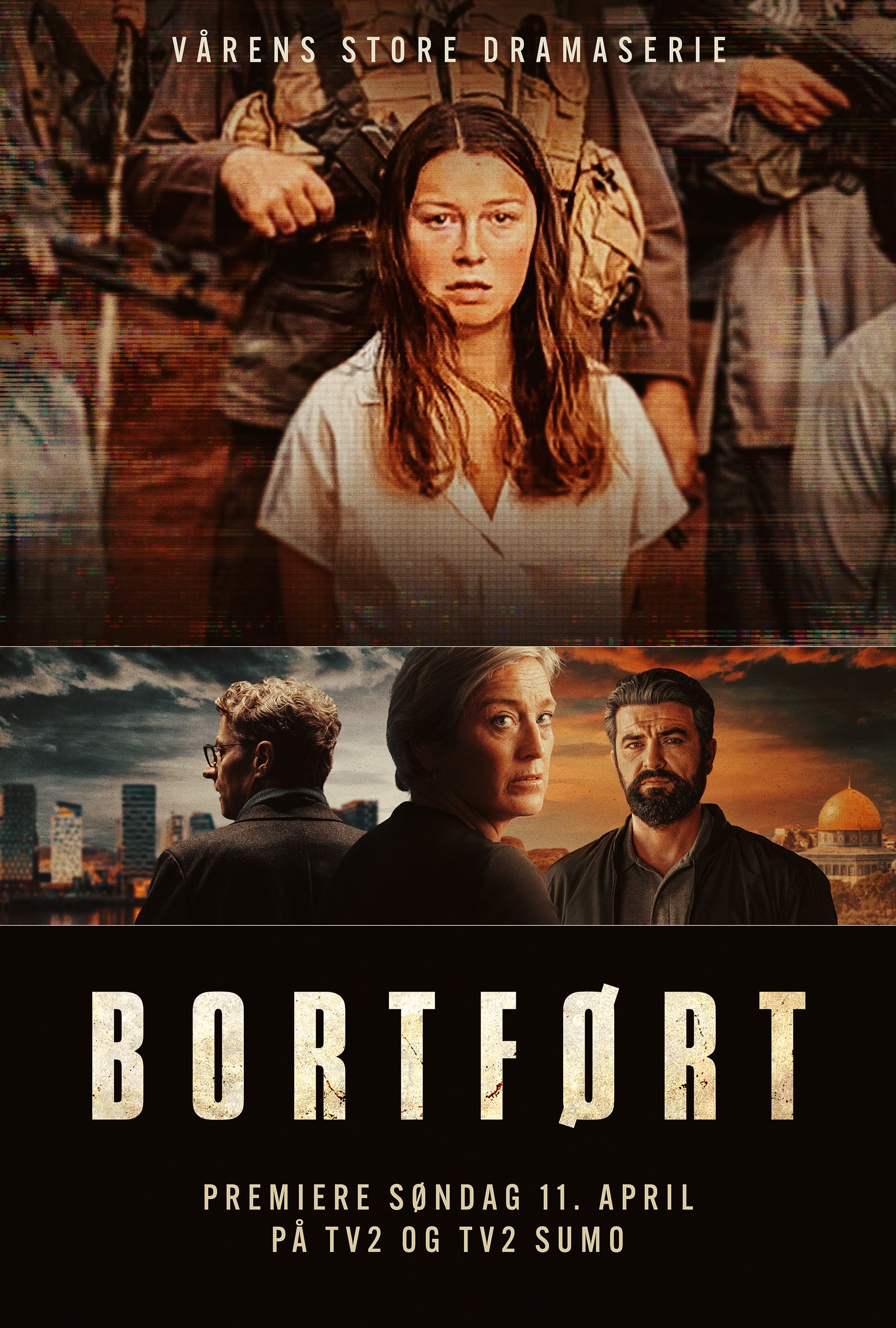 Caratula de Bortført 