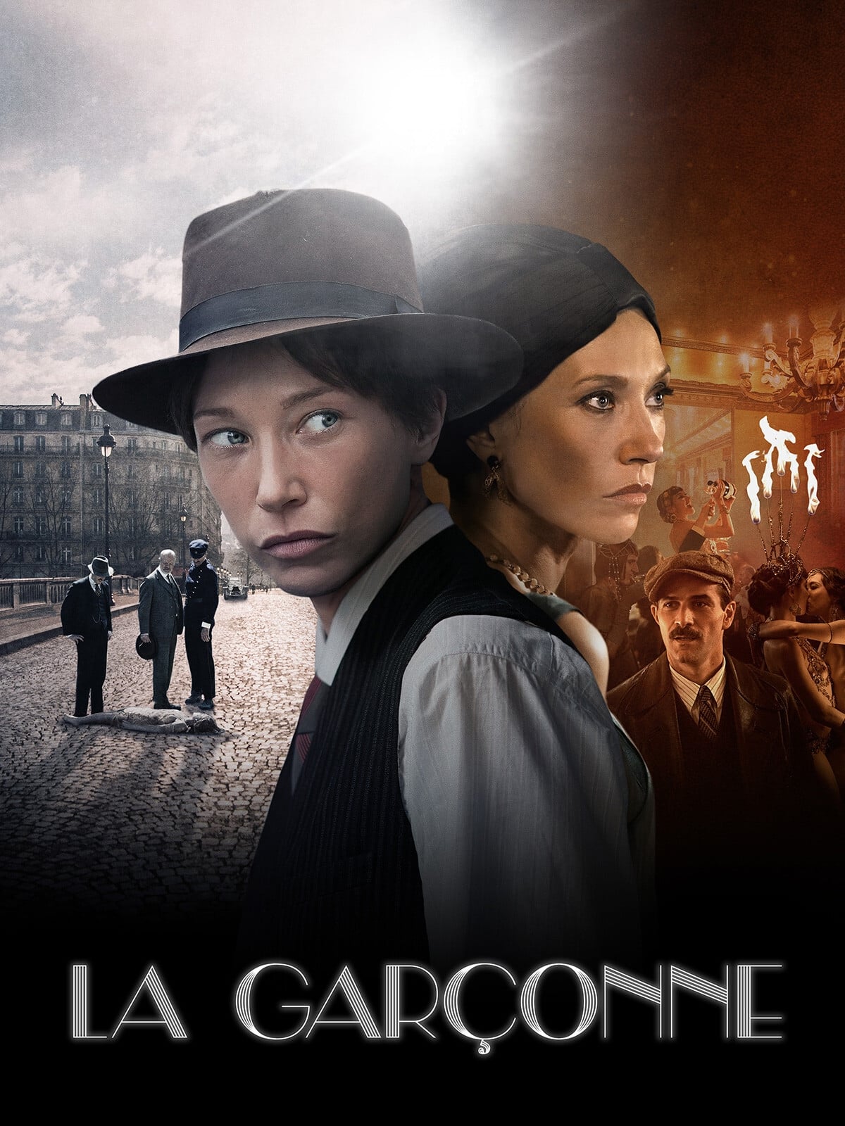 Caratula de La Garçonne 