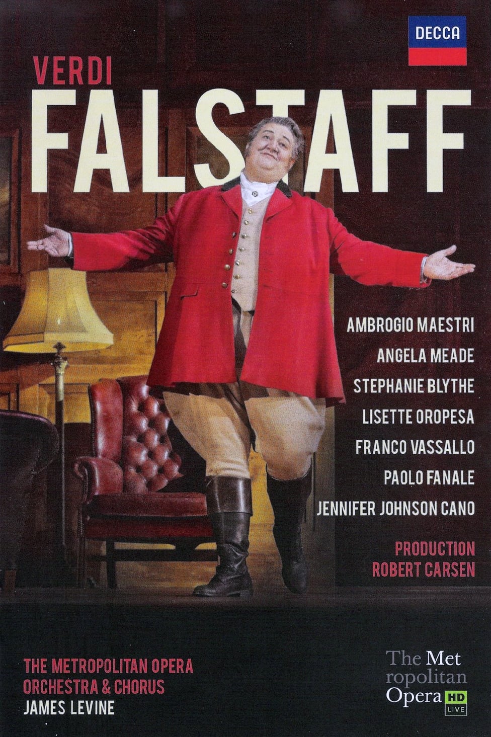 Caratula de Verdi: Falstaff 