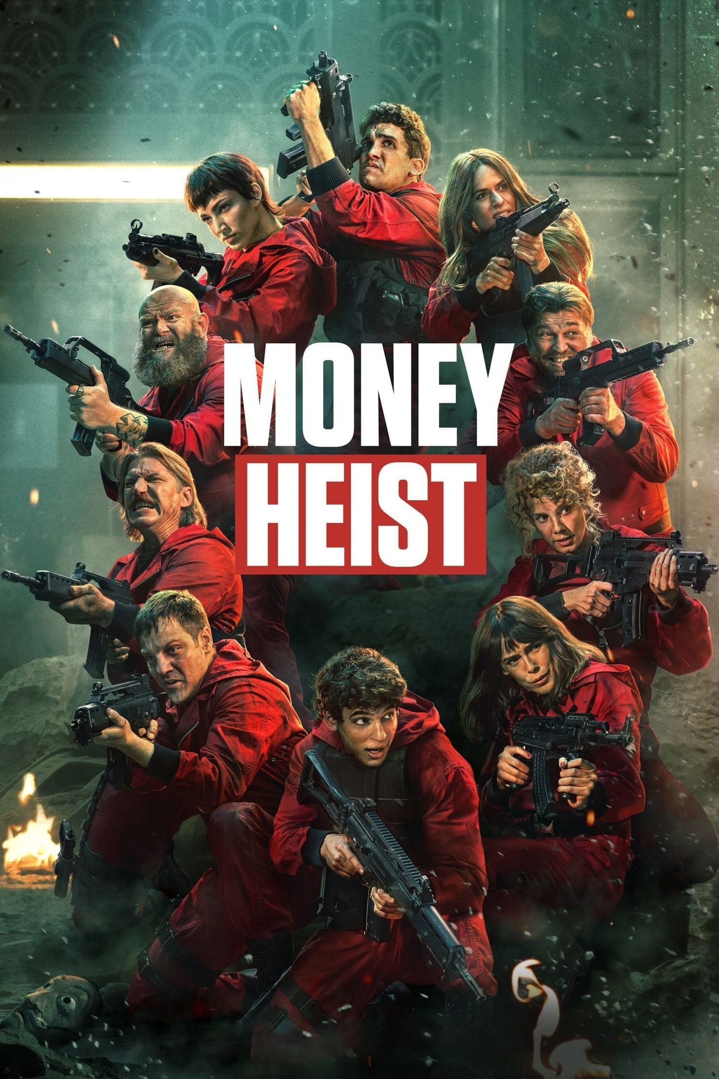 Caratula de La Casa de Papel 