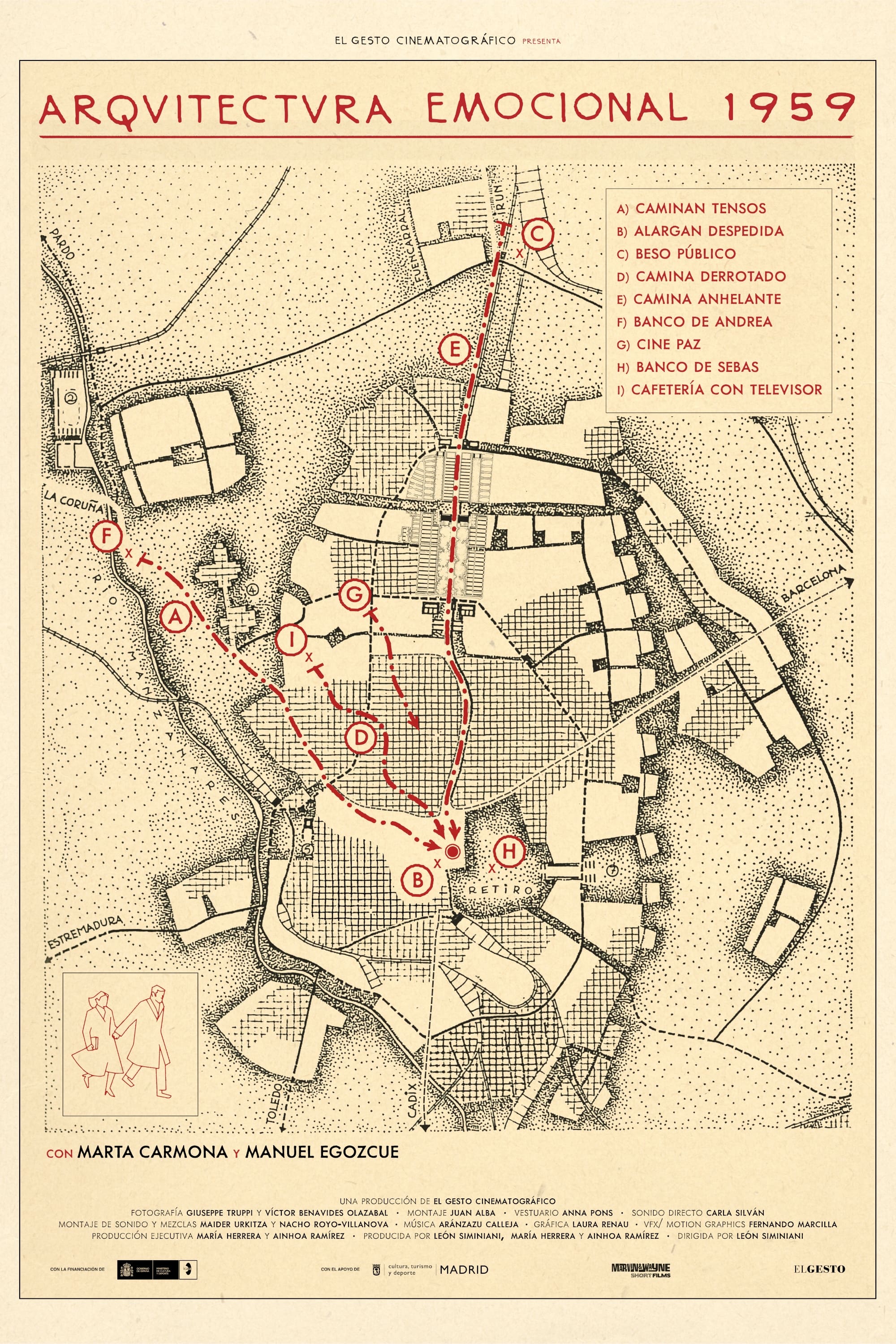 Caratula de Arquitectura emocional 1959 