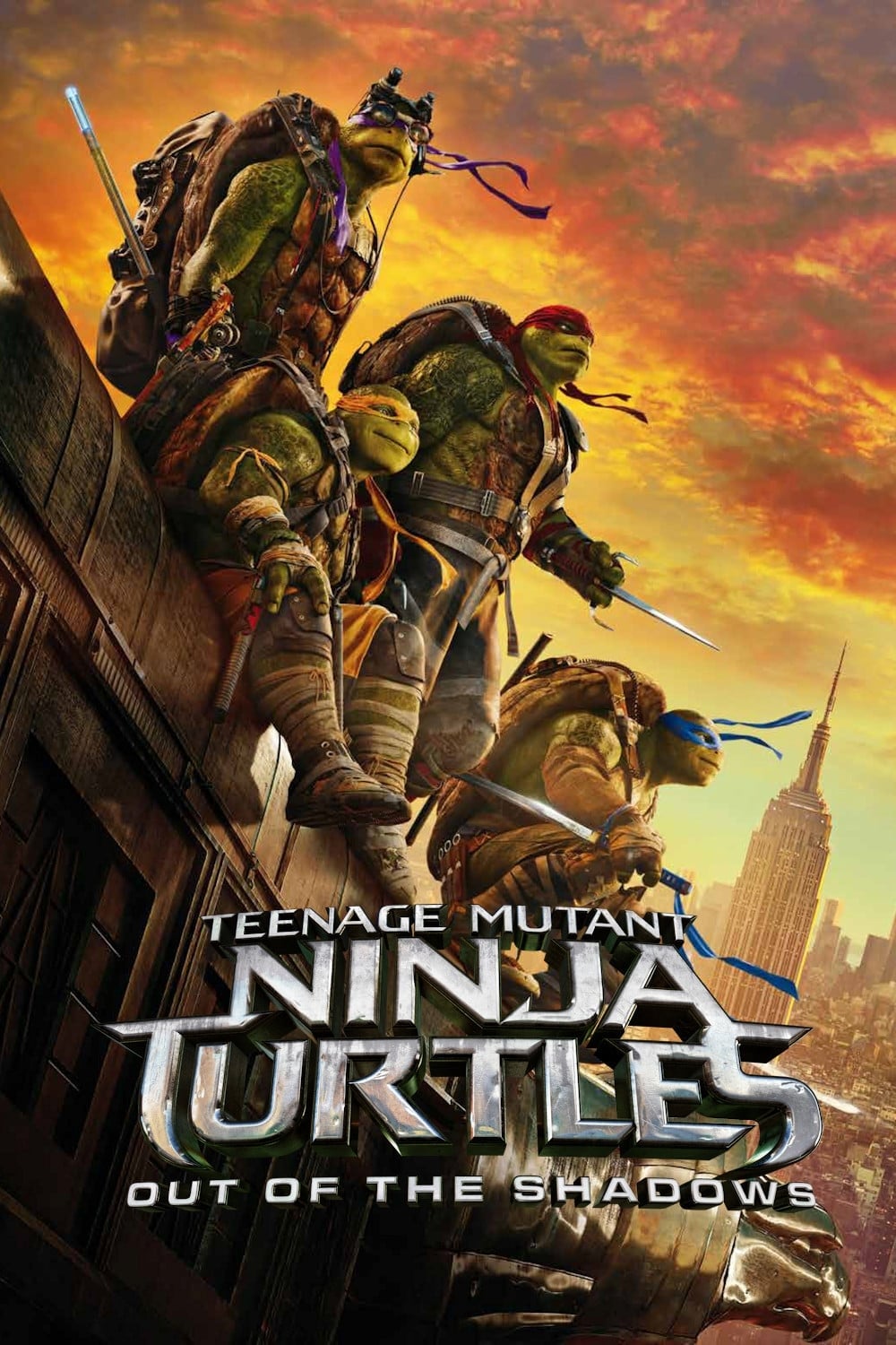 Caratula de Teenage Mutant Ninja Turtles: Out of the Shadows 