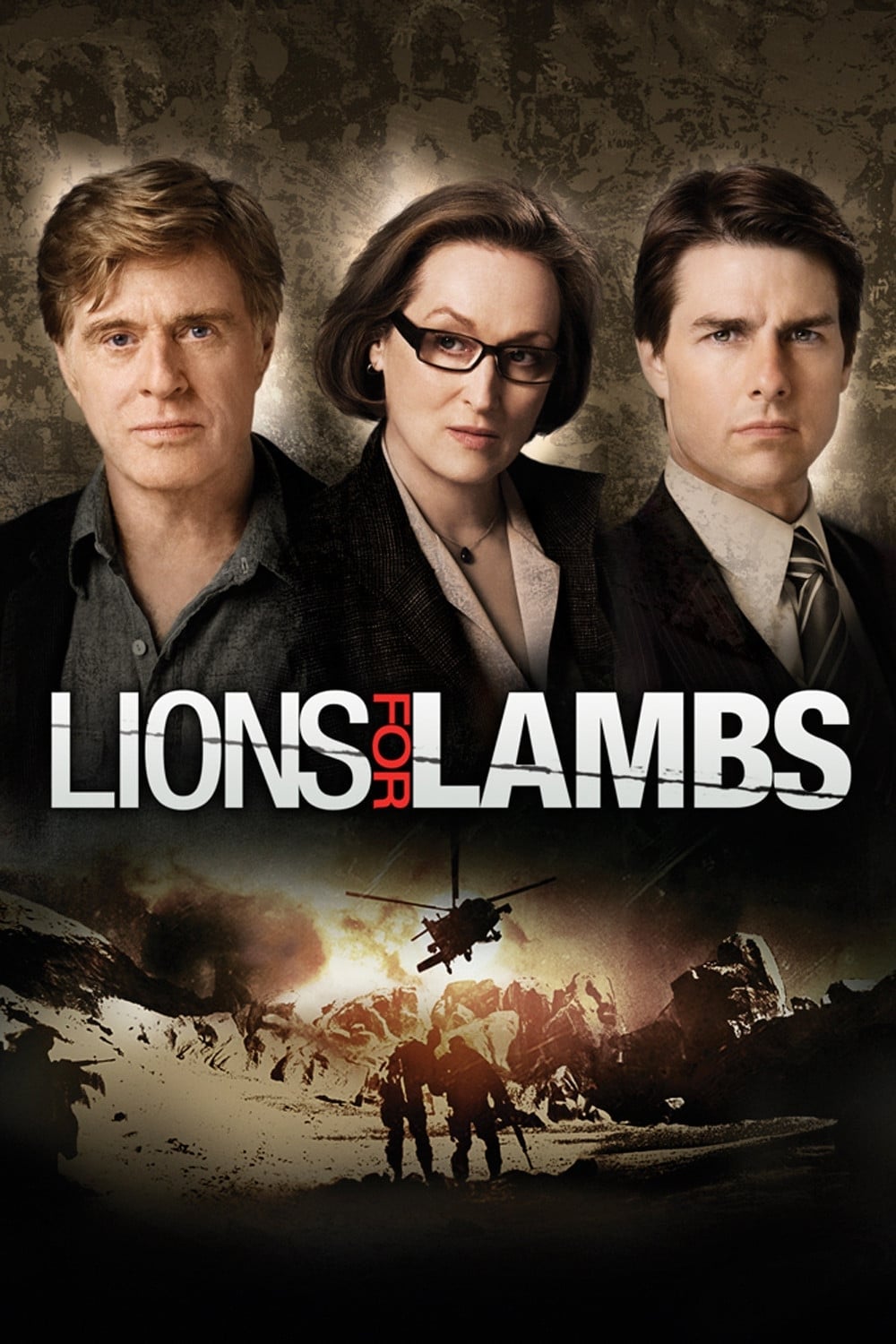 Caratula de Lions for Lambs 