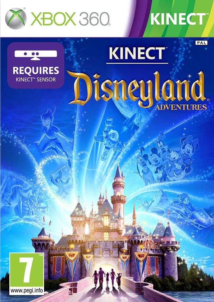 Caratula de Kinect Disneyland Adventures 