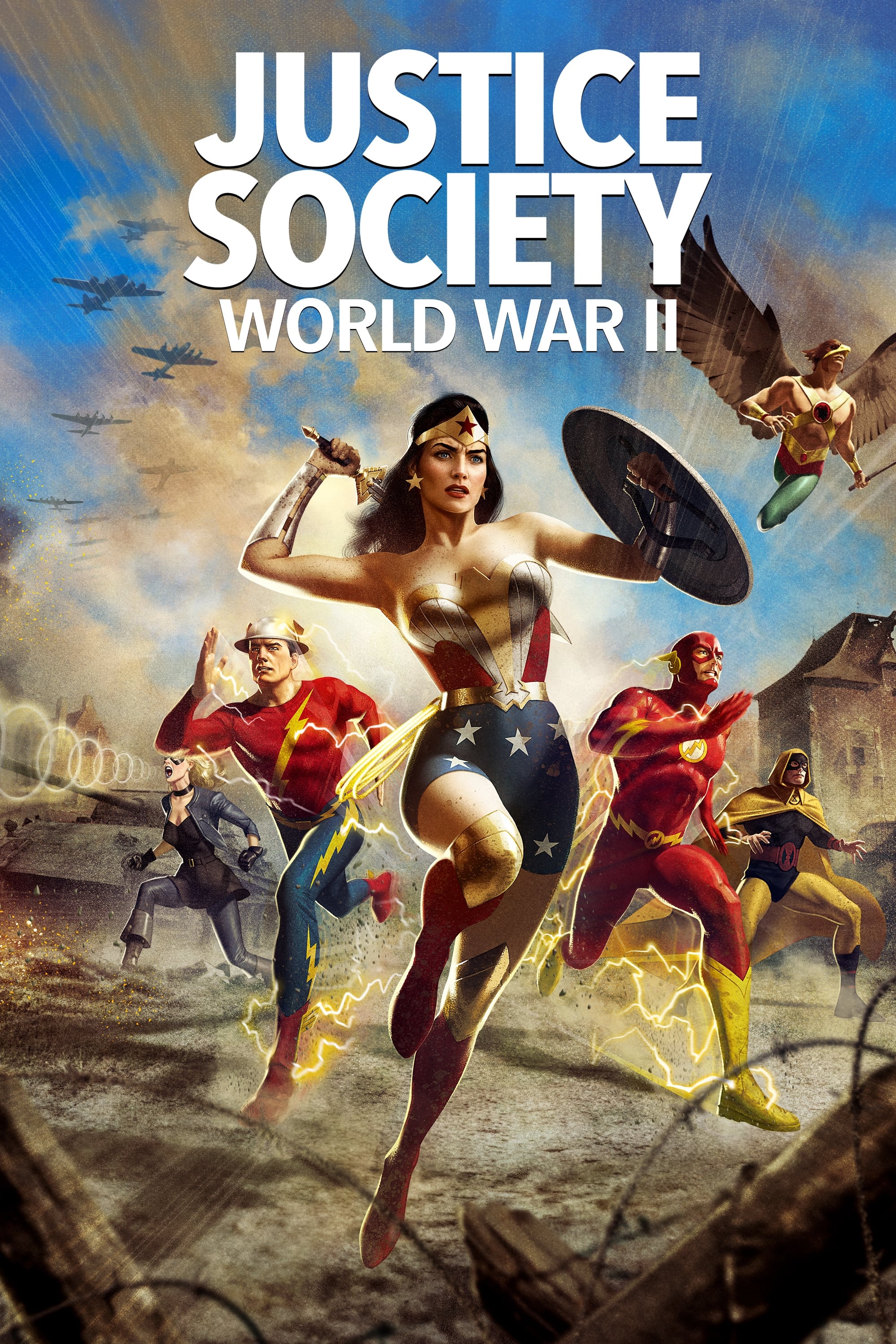 Caratula de Justice Society: World War II 