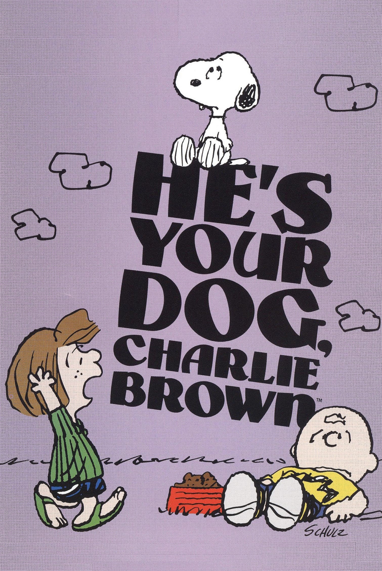 Caratula de He’s Your Dog, Charlie Brown