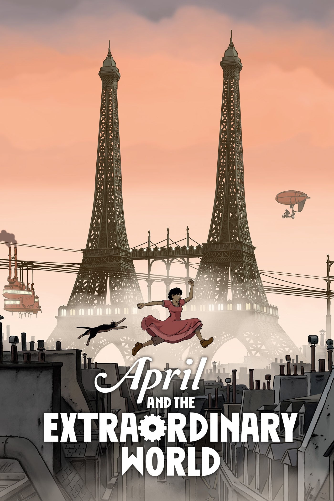 Caratula de Avril et le monde truqué