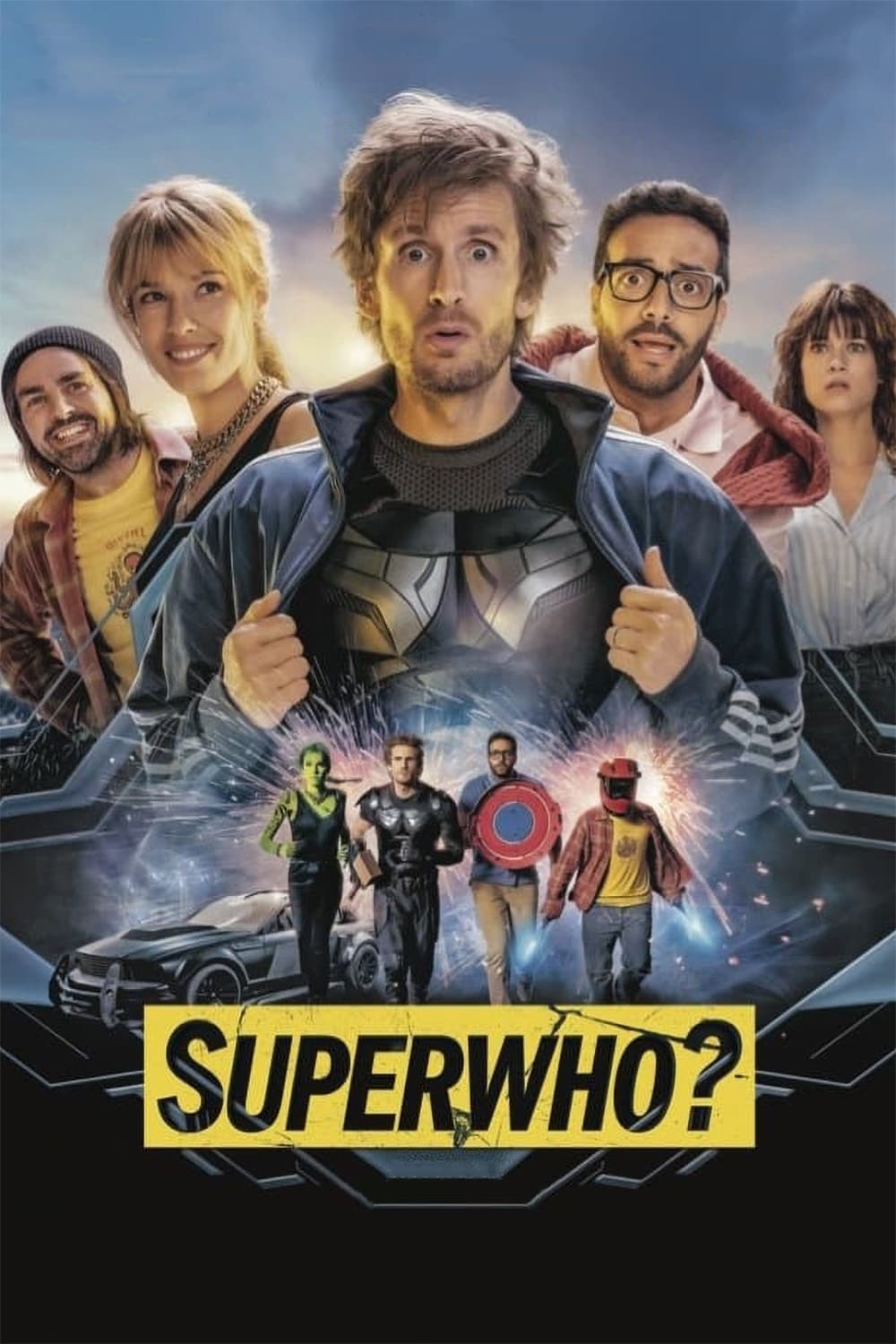 Caratula de Super-héros malgré lui