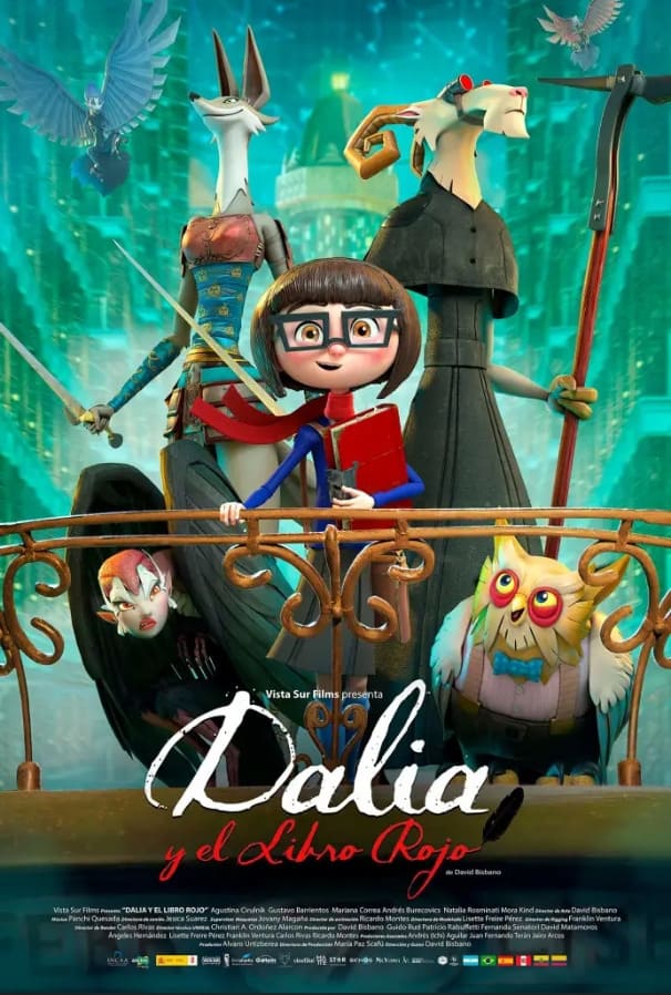 Caratula de Dalia y el libro rojo 