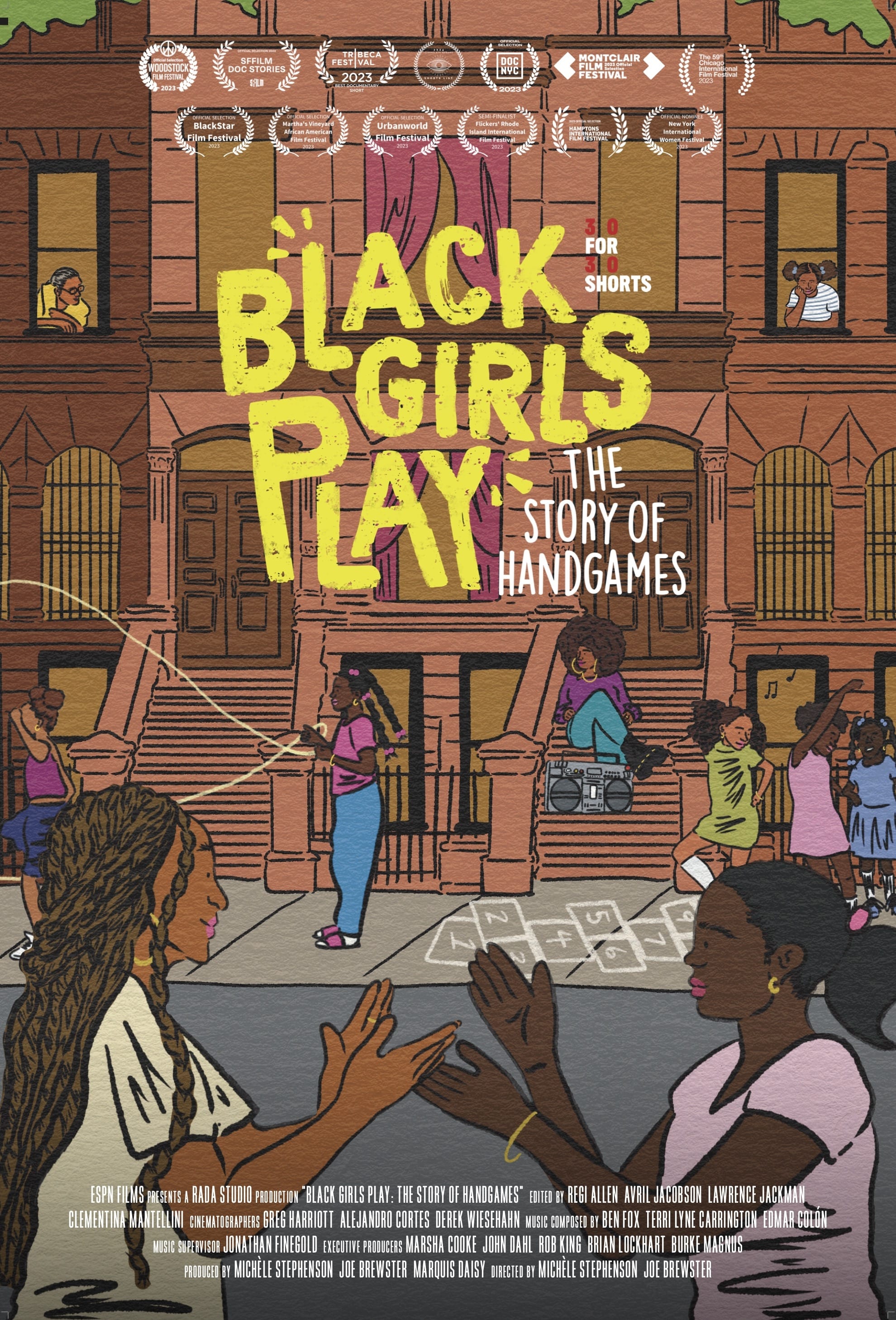 Caratula de Black Girls Play: The Story of Hand Games 