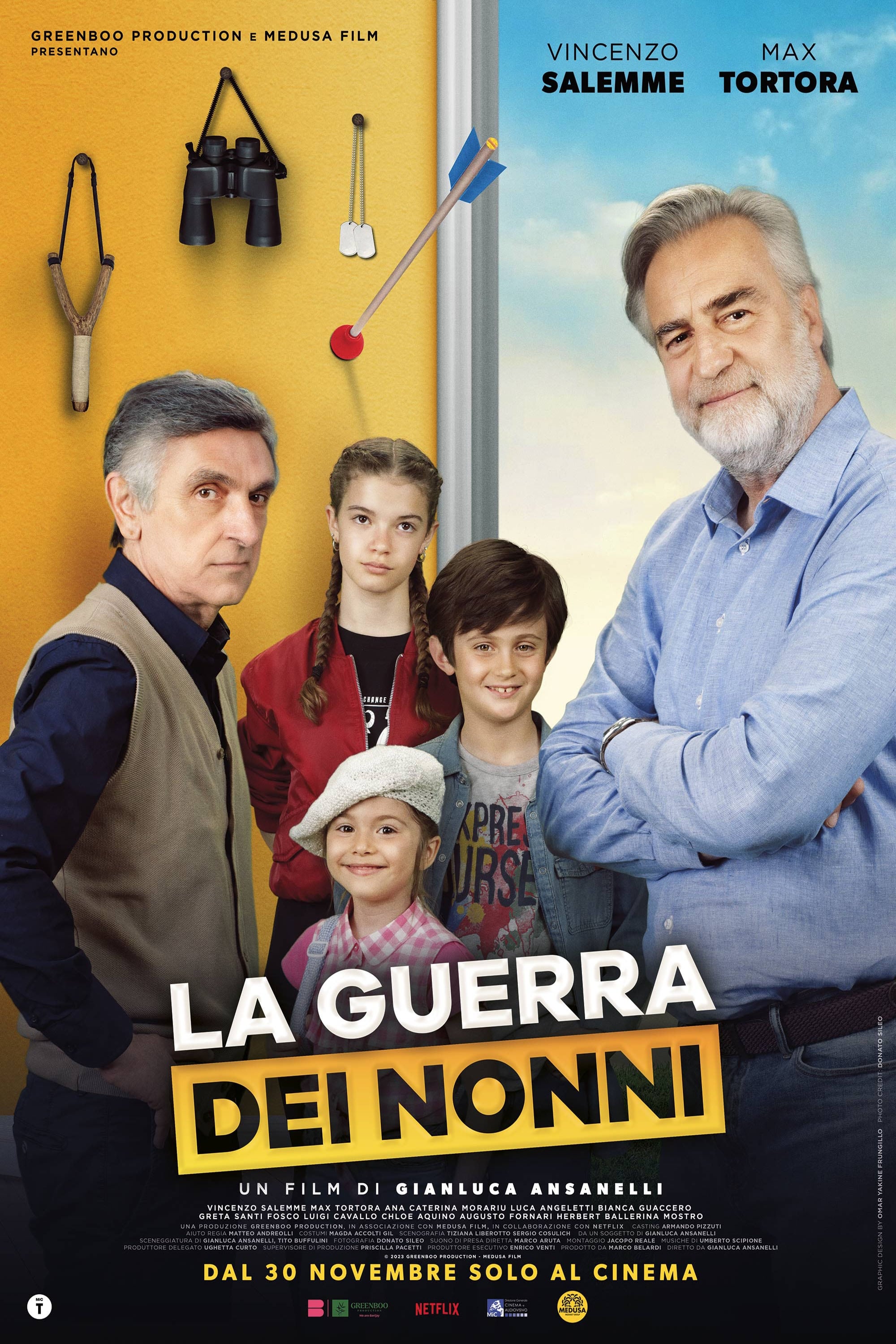 Caratula de La guerra dei nonni 