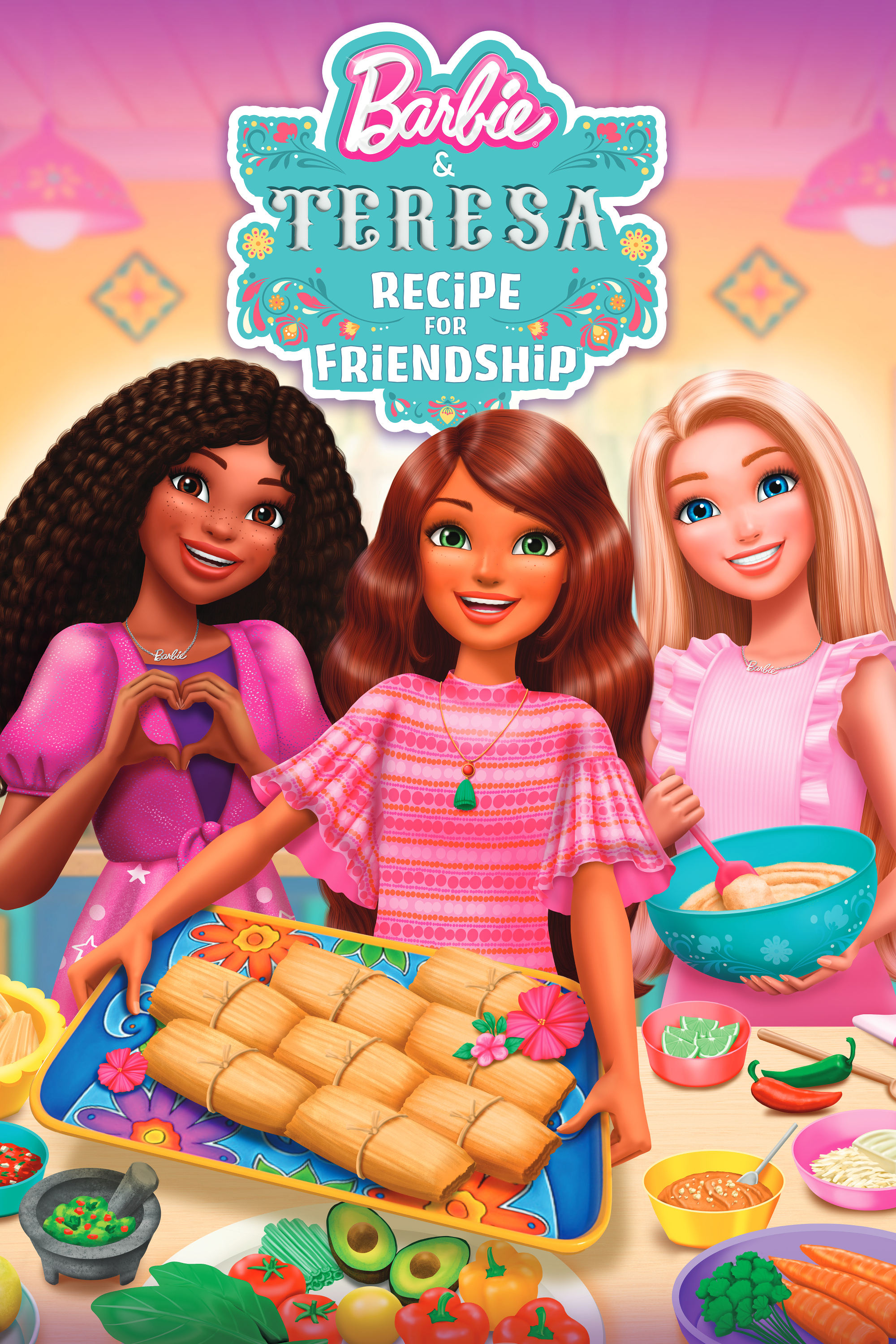 Caratula de Barbie & Teresa: Recipe for Friendship 
