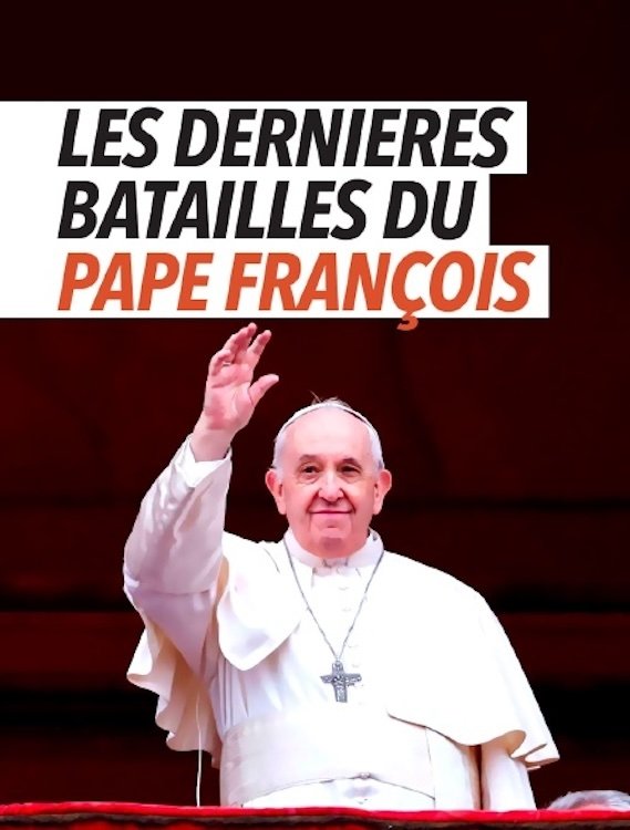 Caratula de Les dernières batailles du pape François 
