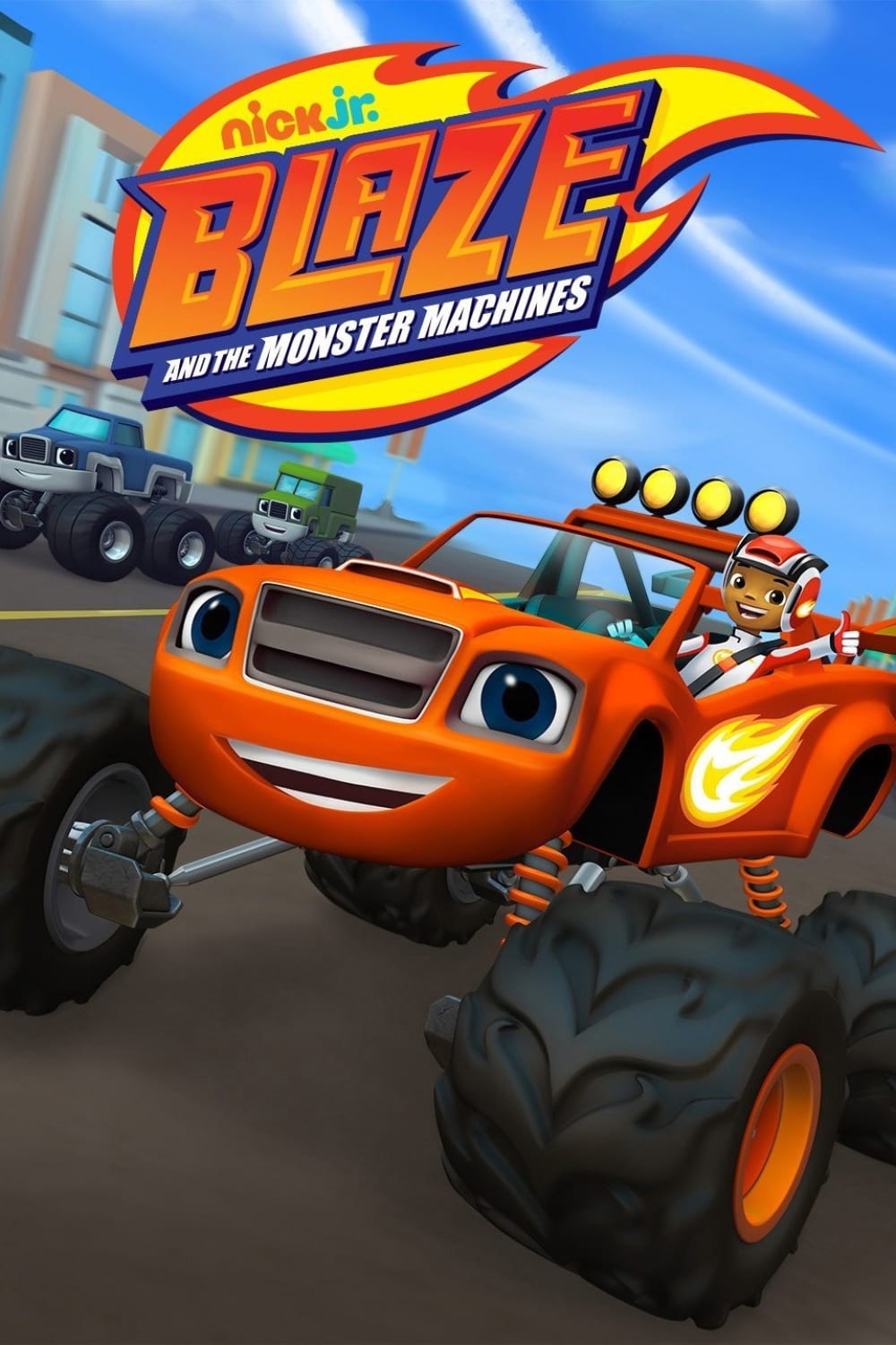 Caratula de Blaze and the Monster Machines 