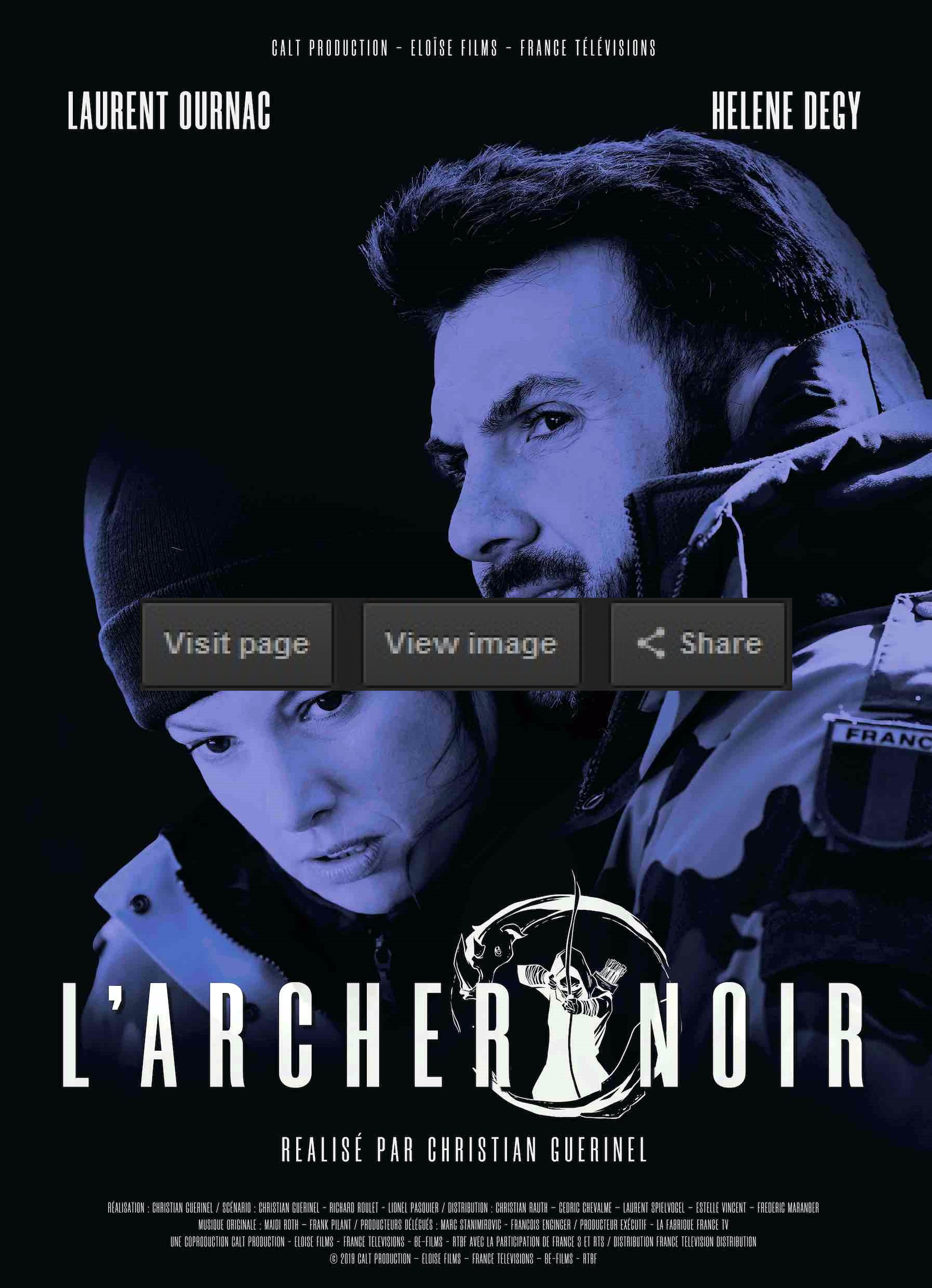 Caratula de Meurtres au massif des maures: L’archer noir 