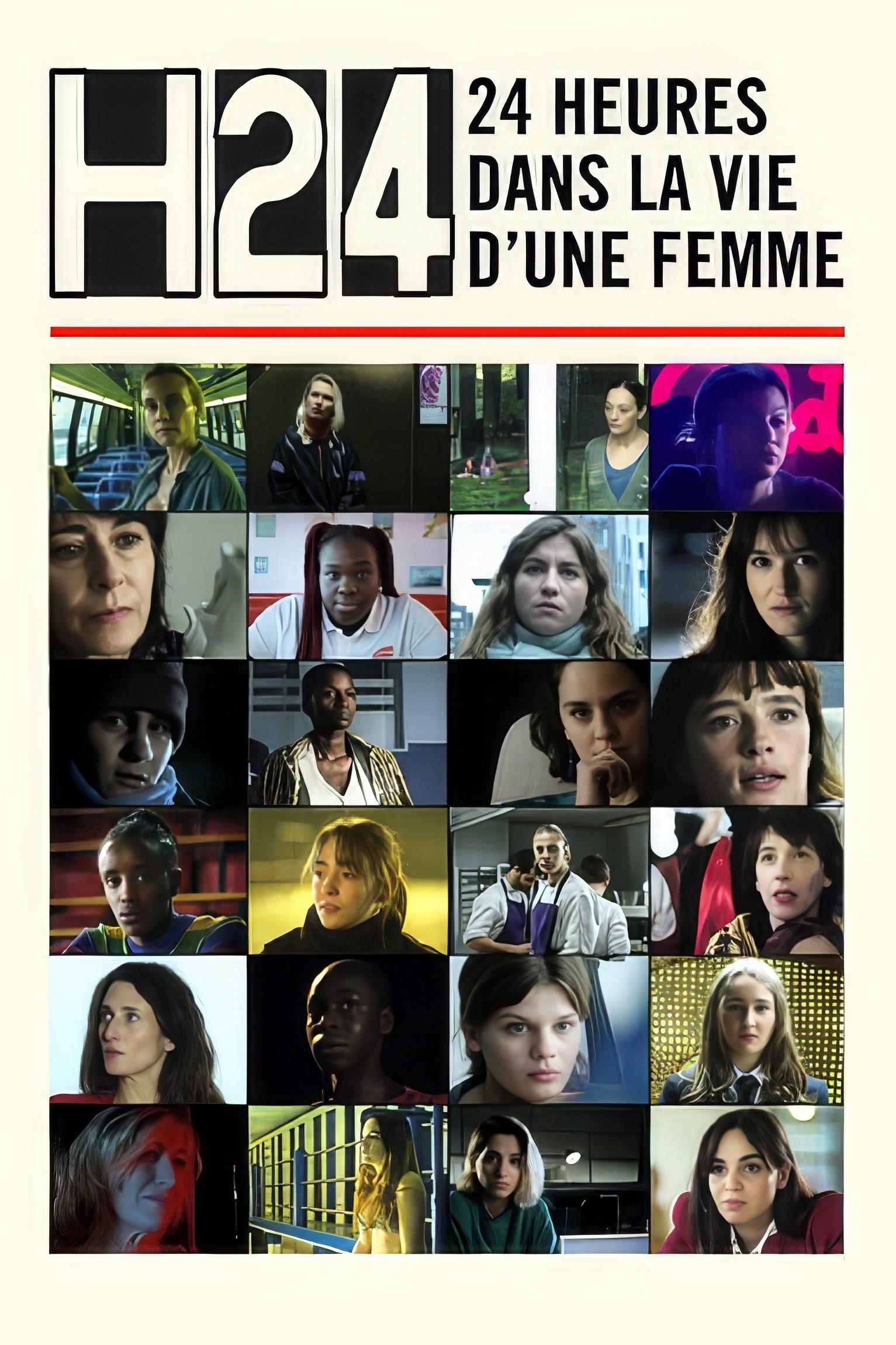 Caratula de H24 – 24 heures dans la vie d’une femme
